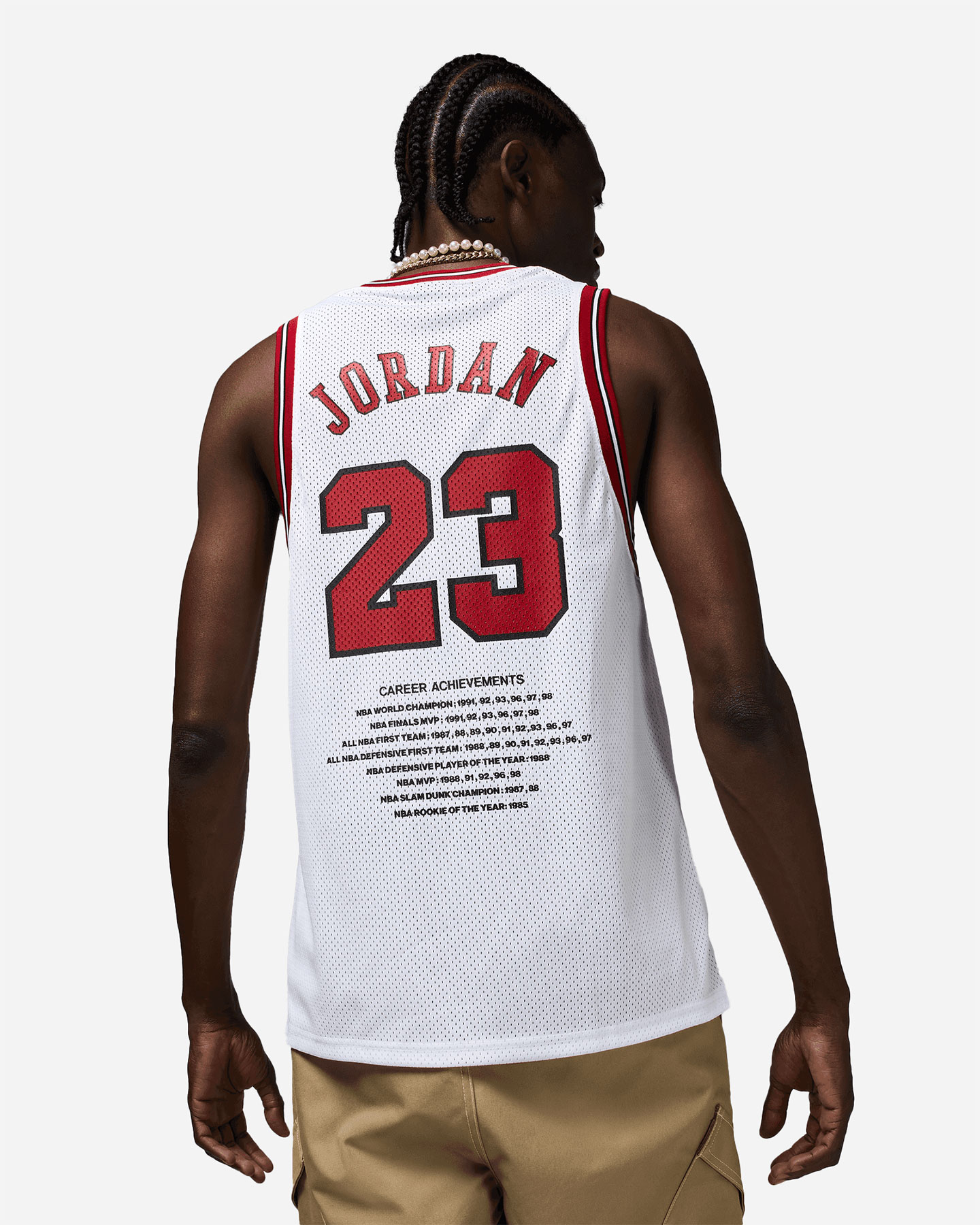 Maglia basket NIKE JORDAN M - Bianco - 1 | Cisalfa Sport