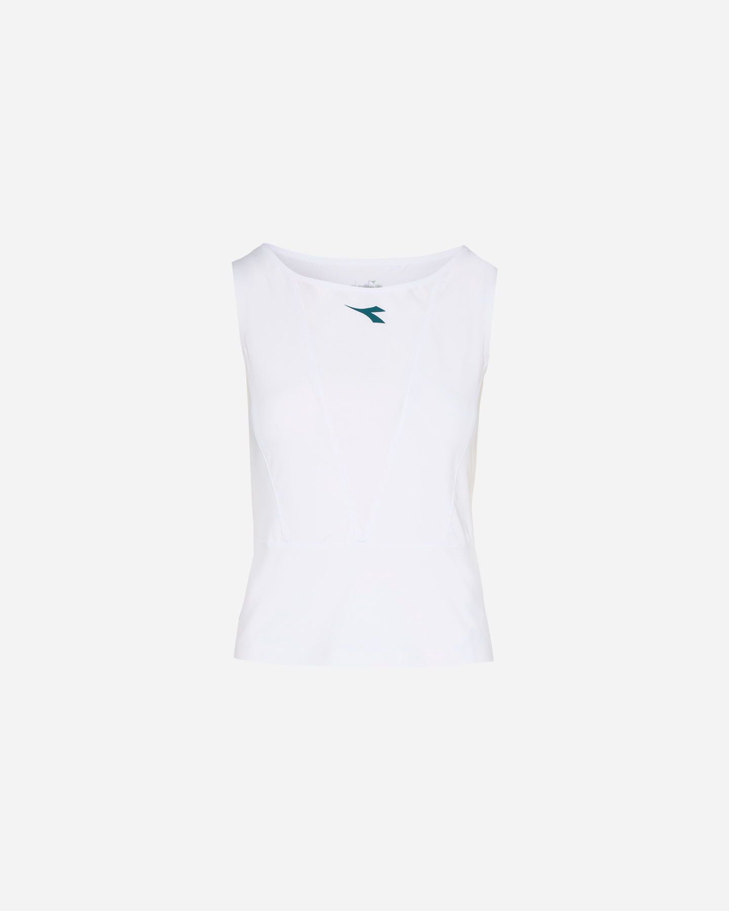 T-shirt tennis DIADORA TECH W - Bianco - 0 | Cisalfa Sport