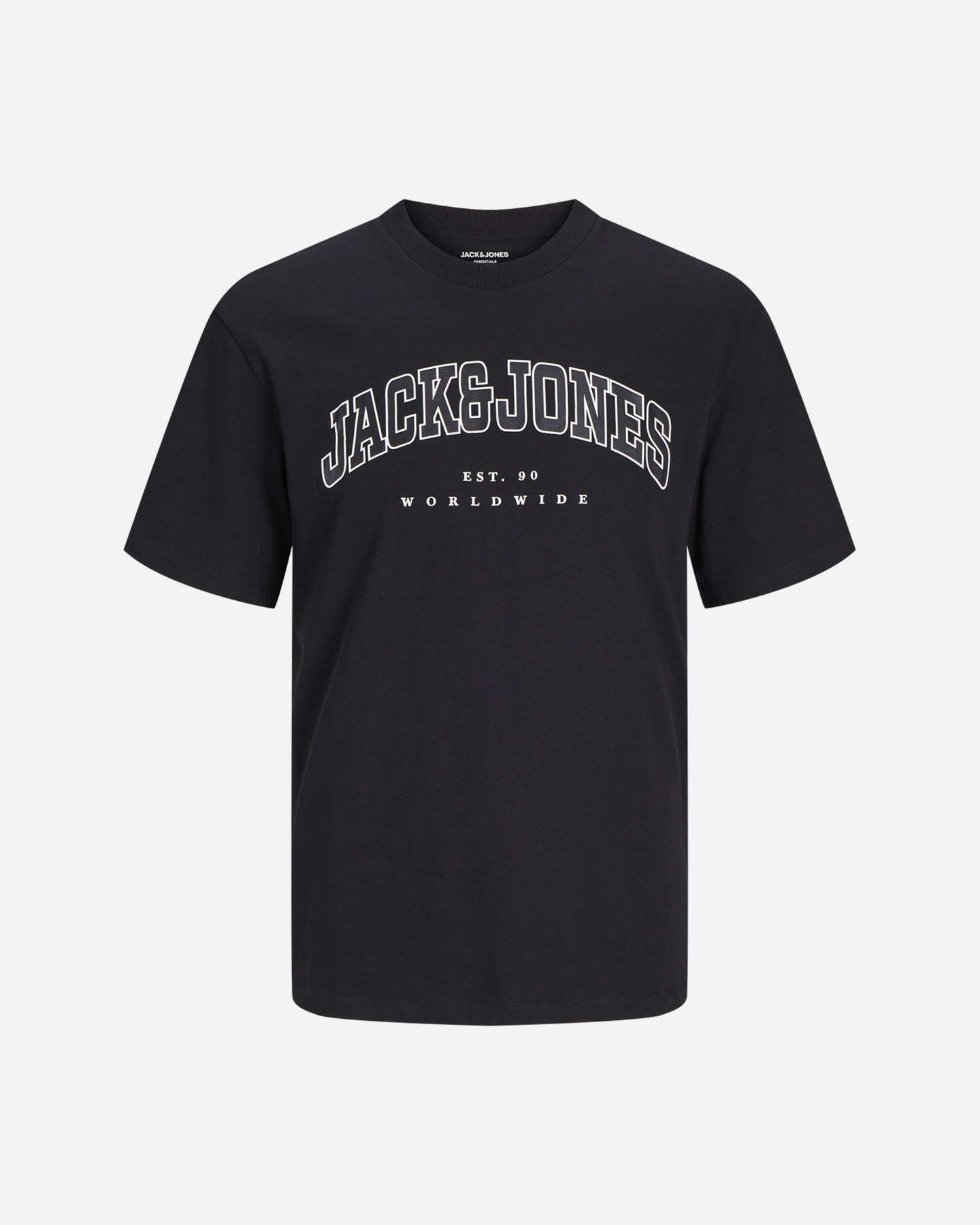 T-shirt JACK & JONES CALEB VARSITY M - Nero - 0 | Cisalfa Sport