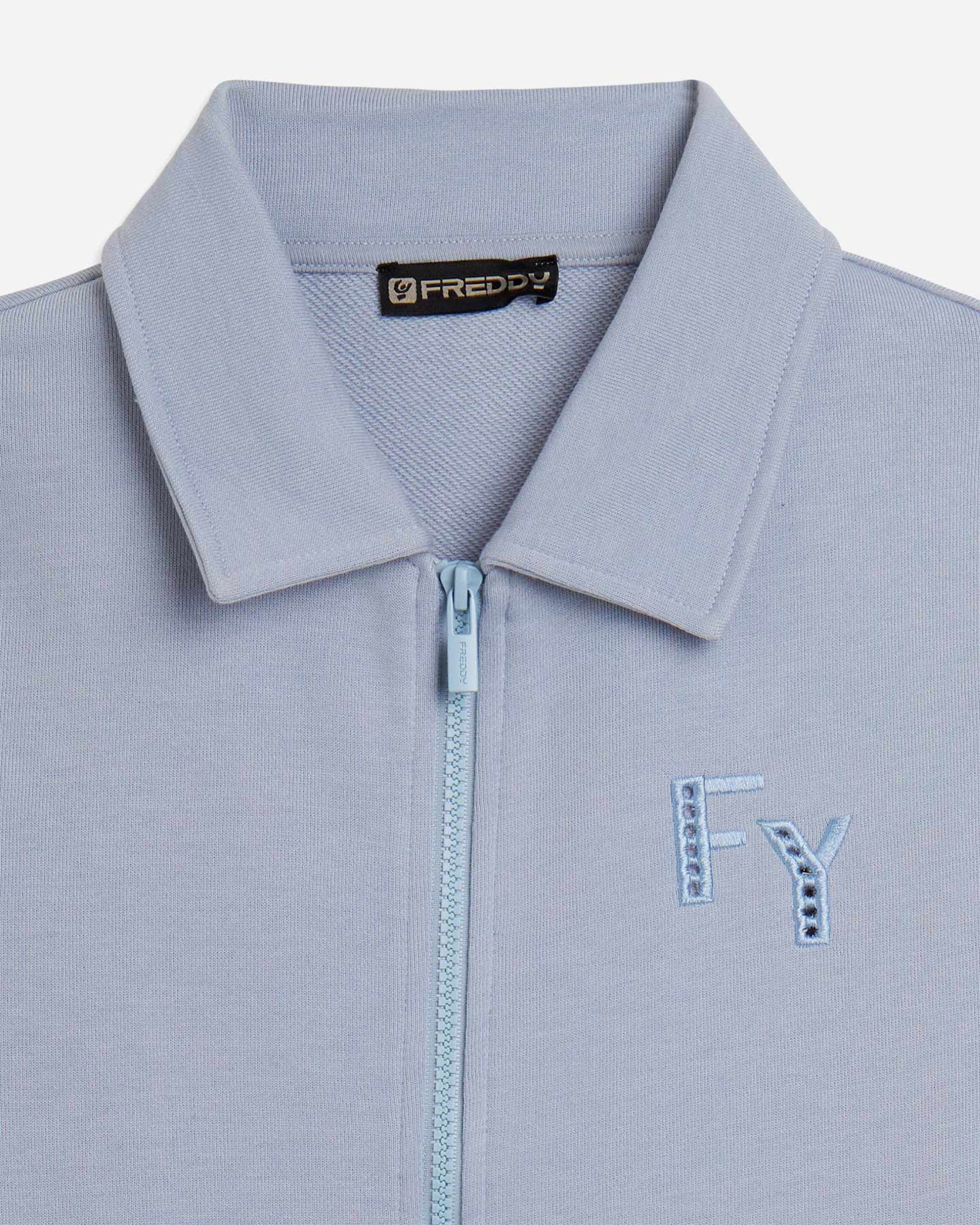 Felpa FREDDY INSERT W - Azzurro - 2 | Cisalfa Sport