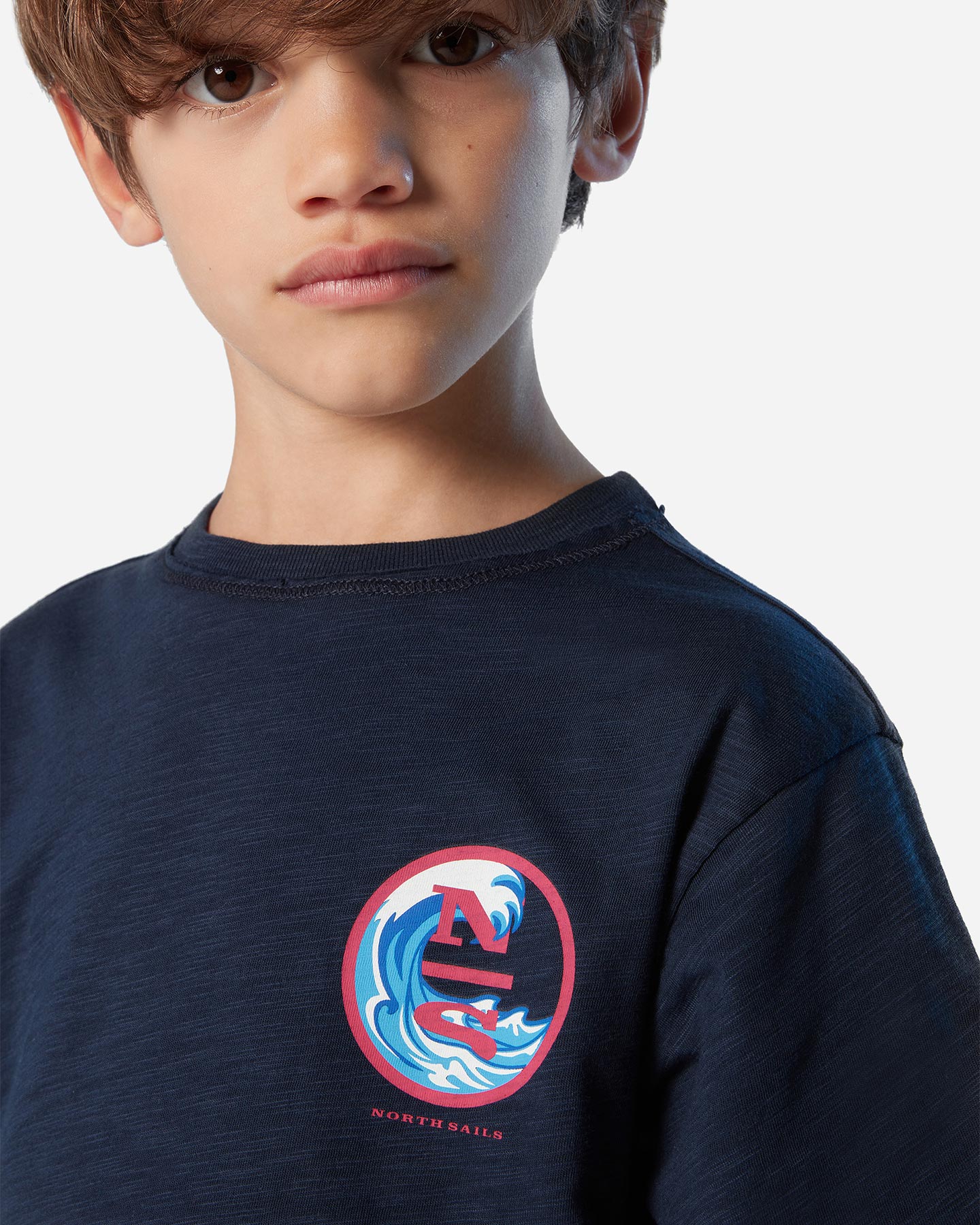 T-shirt NORTH SAILS GRAPHICOLOR JR - Blu - 3 | Cisalfa Sport