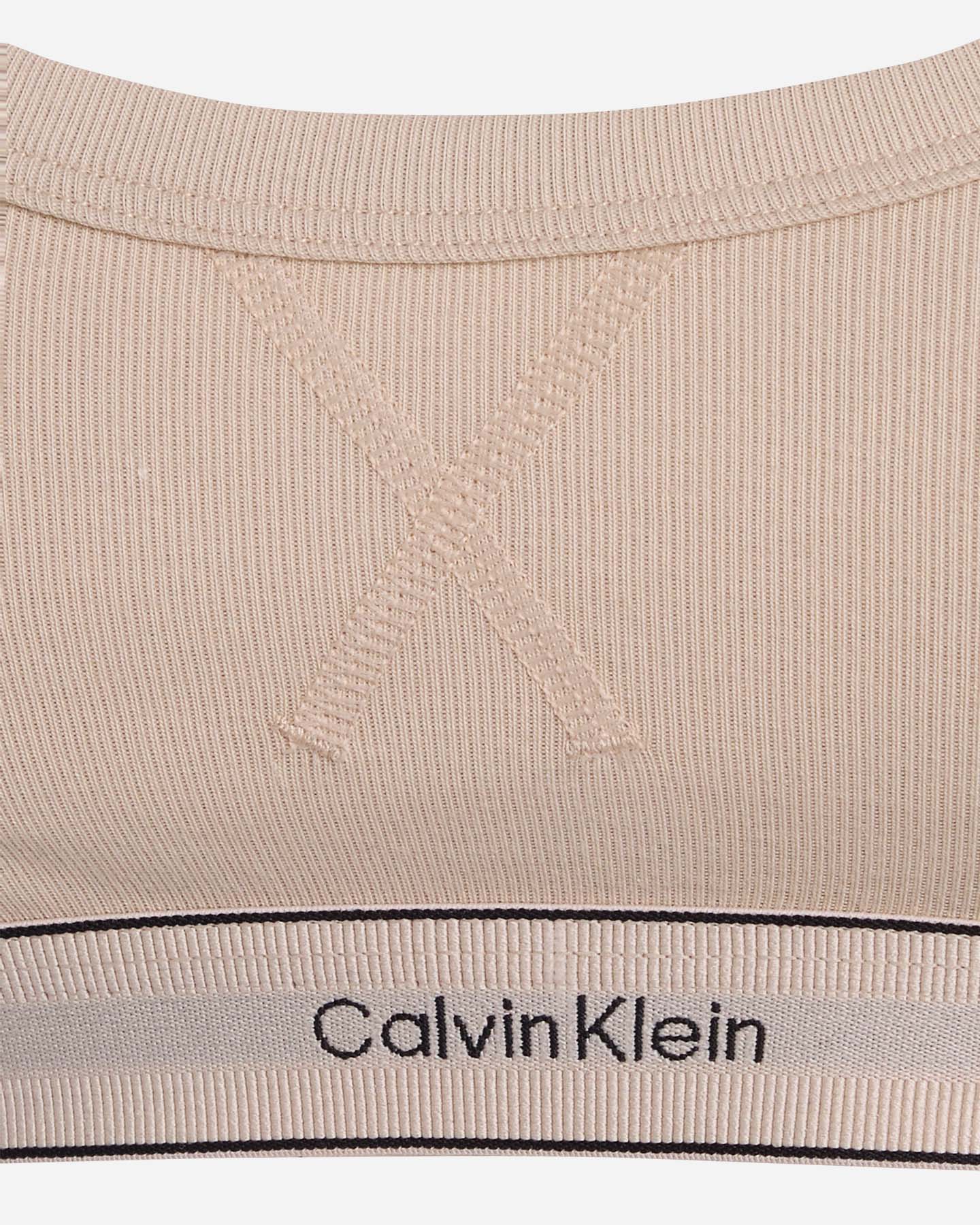 Intimo CALVIN KLEIN UNDERWEAR BRALETTE UNLINED W - Bianco - 2 | Cisalfa Sport