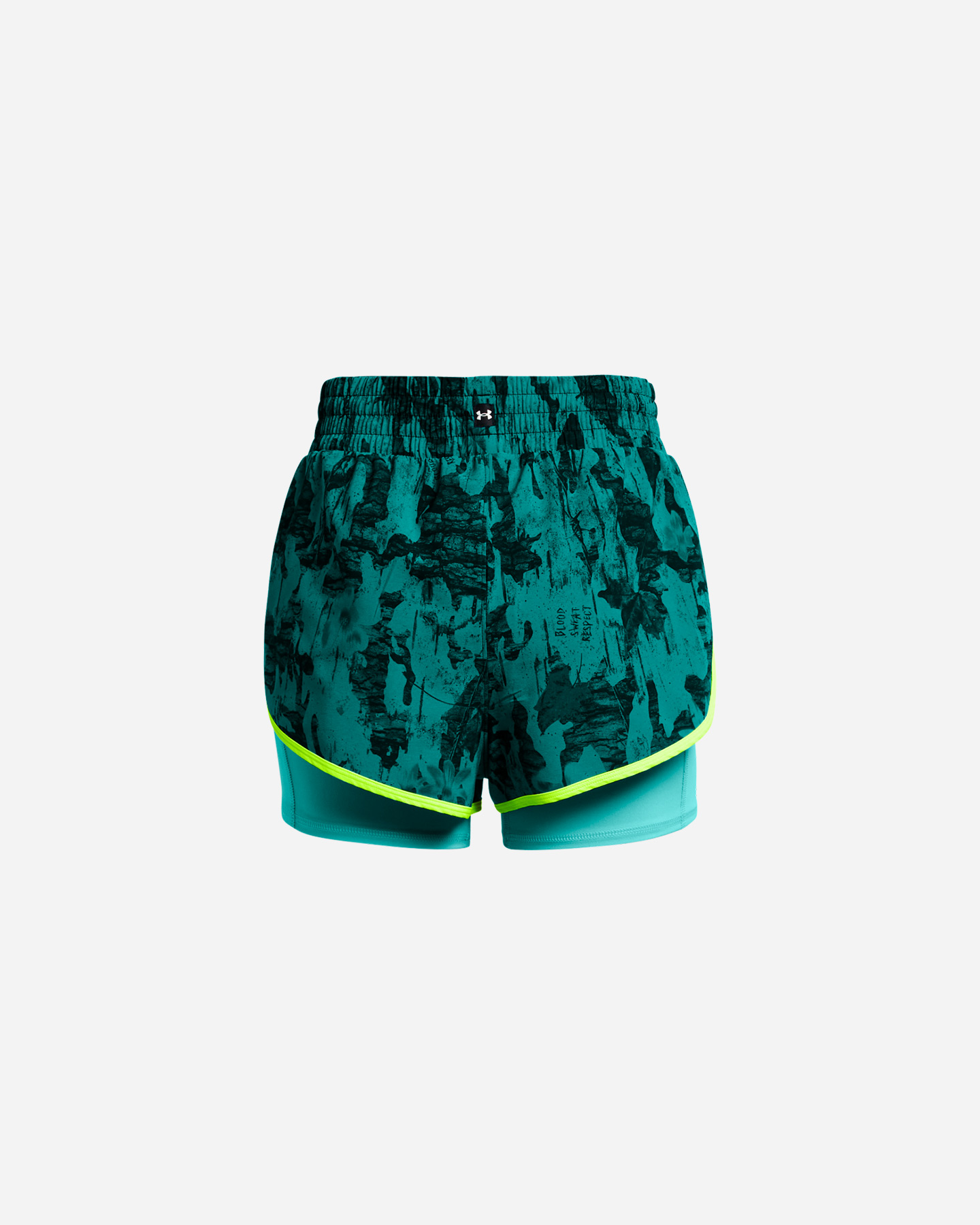 Short training UNDER ARMOUR 2IN1 THE ROCK W - Verde - 1 | Cisalfa Sport