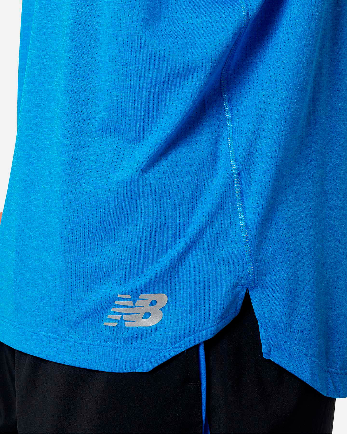 Canotta running NEW BALANCE GRAPHIC IMPACT RUN M - Blu - 3 | Cisalfa Sport