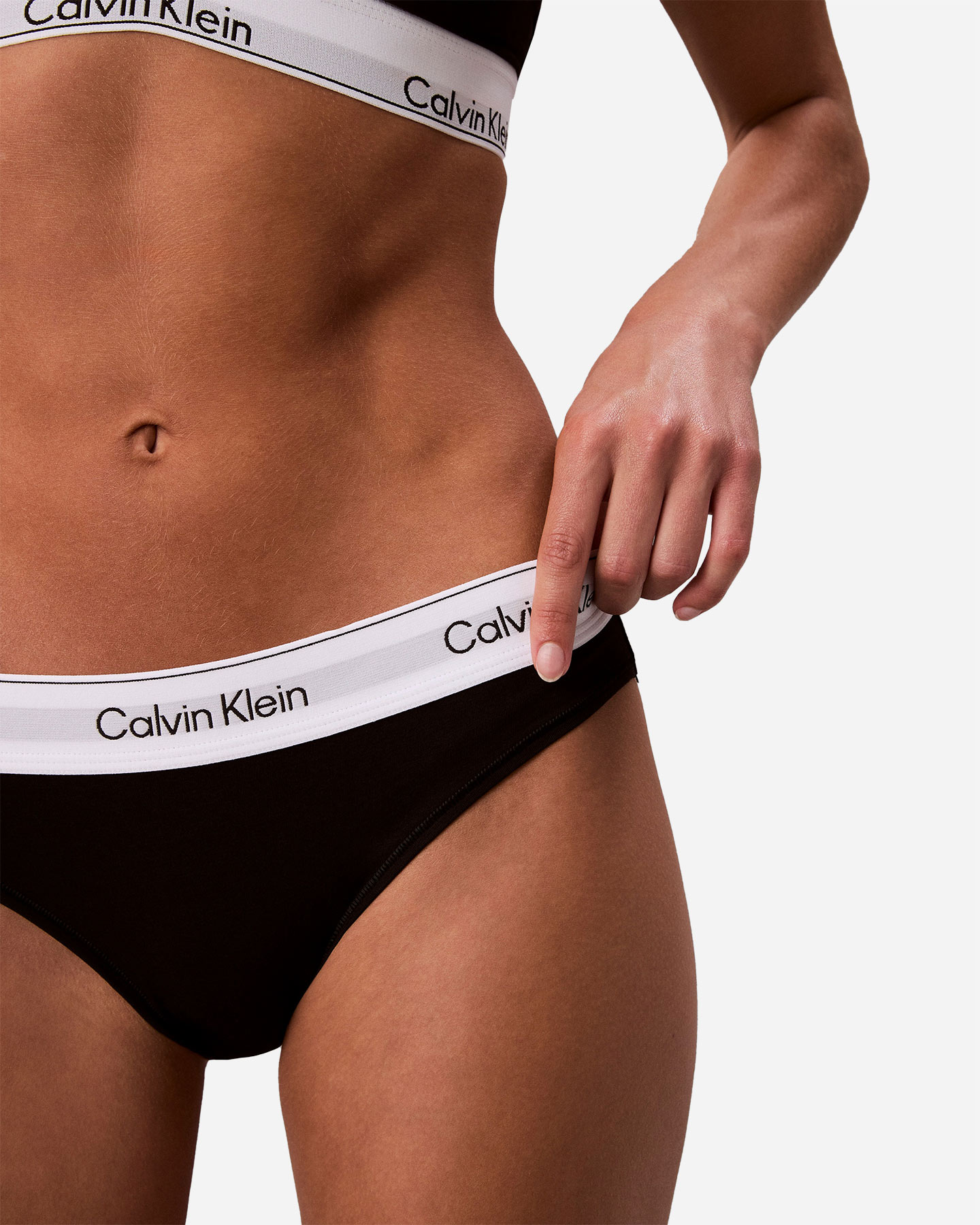 Intimo CALVIN KLEIN UNDERWEAR SLIP BIKINI W - Nero - 3 | Cisalfa Sport