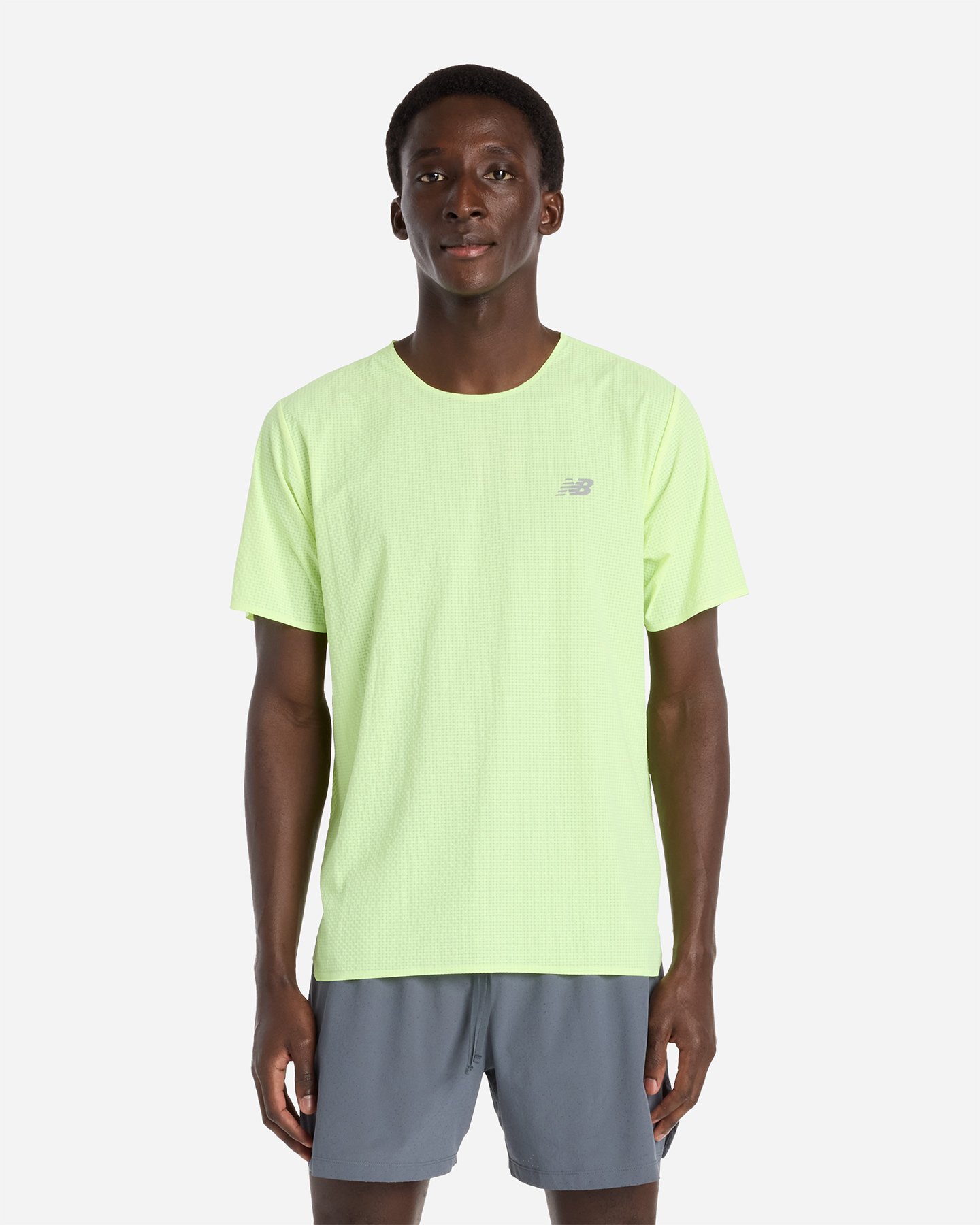T-shirt running NEW BALANCE RACE DAY ULTRA M - Giallo - 0 | Cisalfa Sport