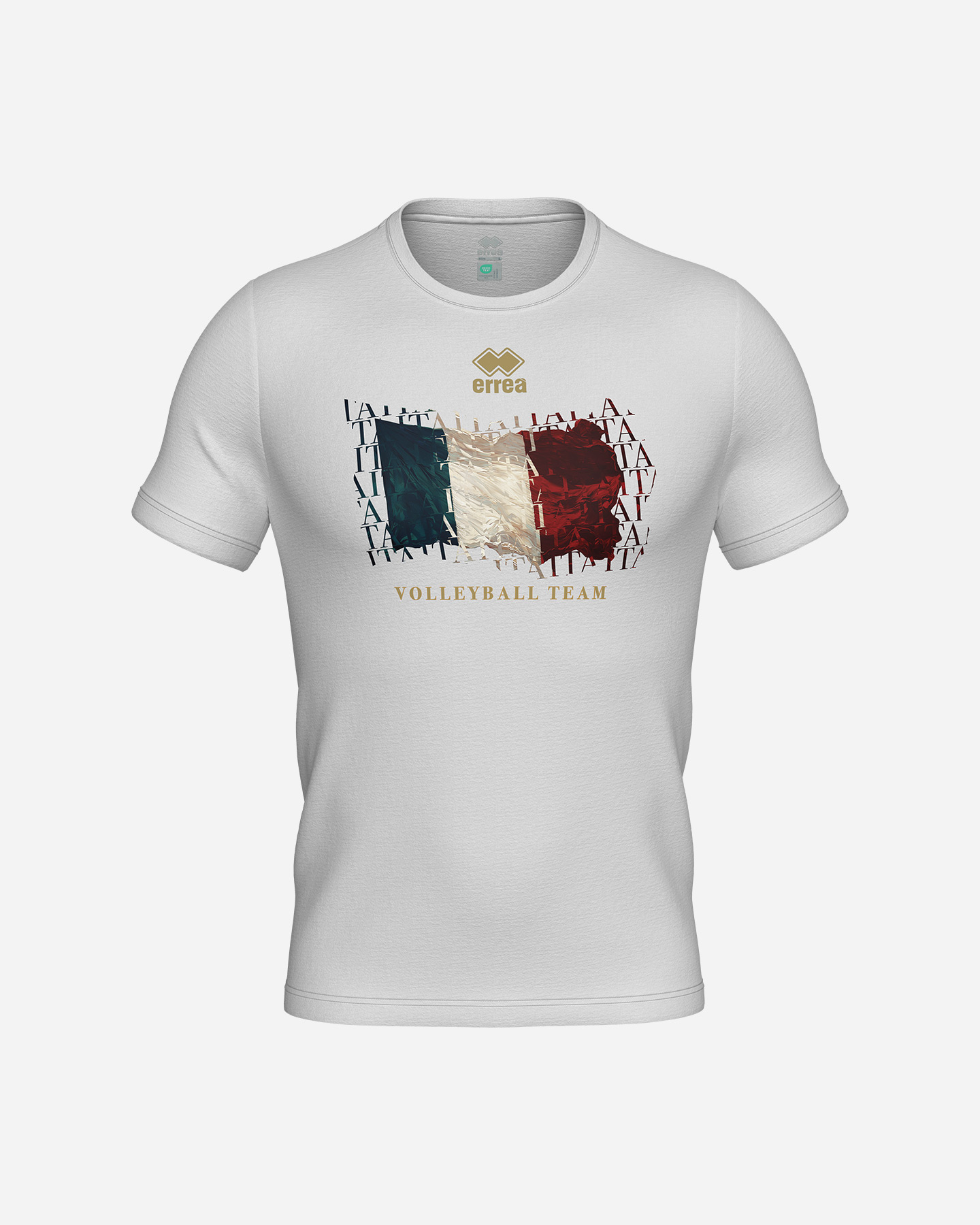 Maglia volley ERREA ITALIA BANDIERA  - Bianco - 0 | Cisalfa Sport