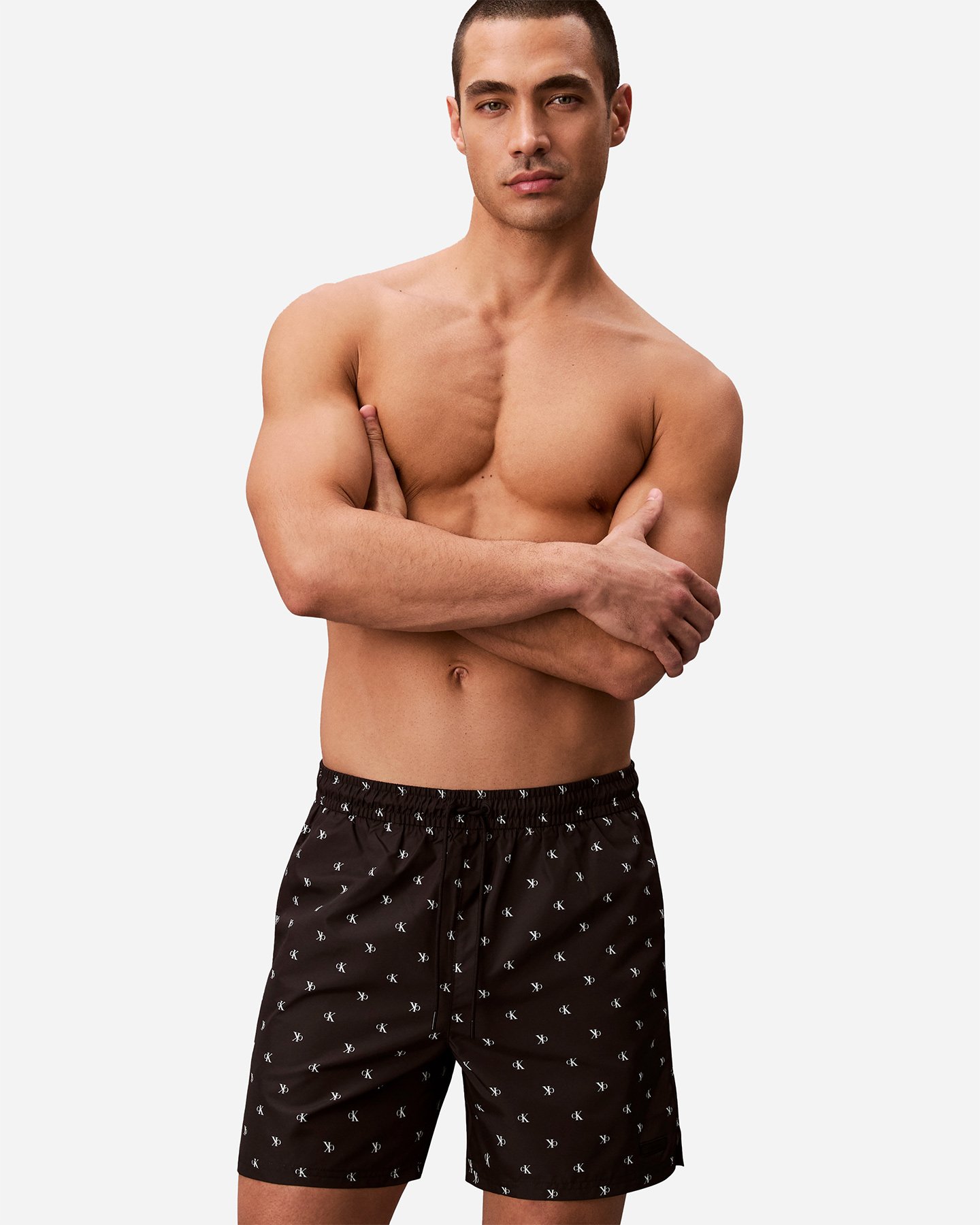 Boxer mare CALVIN KLEIN JEANS ALLOVER M - Nero - 4 | Cisalfa Sport