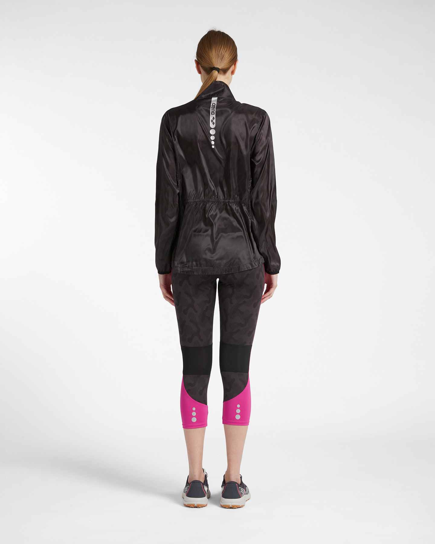 Giacca running ARENA ATHLETIC RUN W - Nero - 2 | Cisalfa Sport
