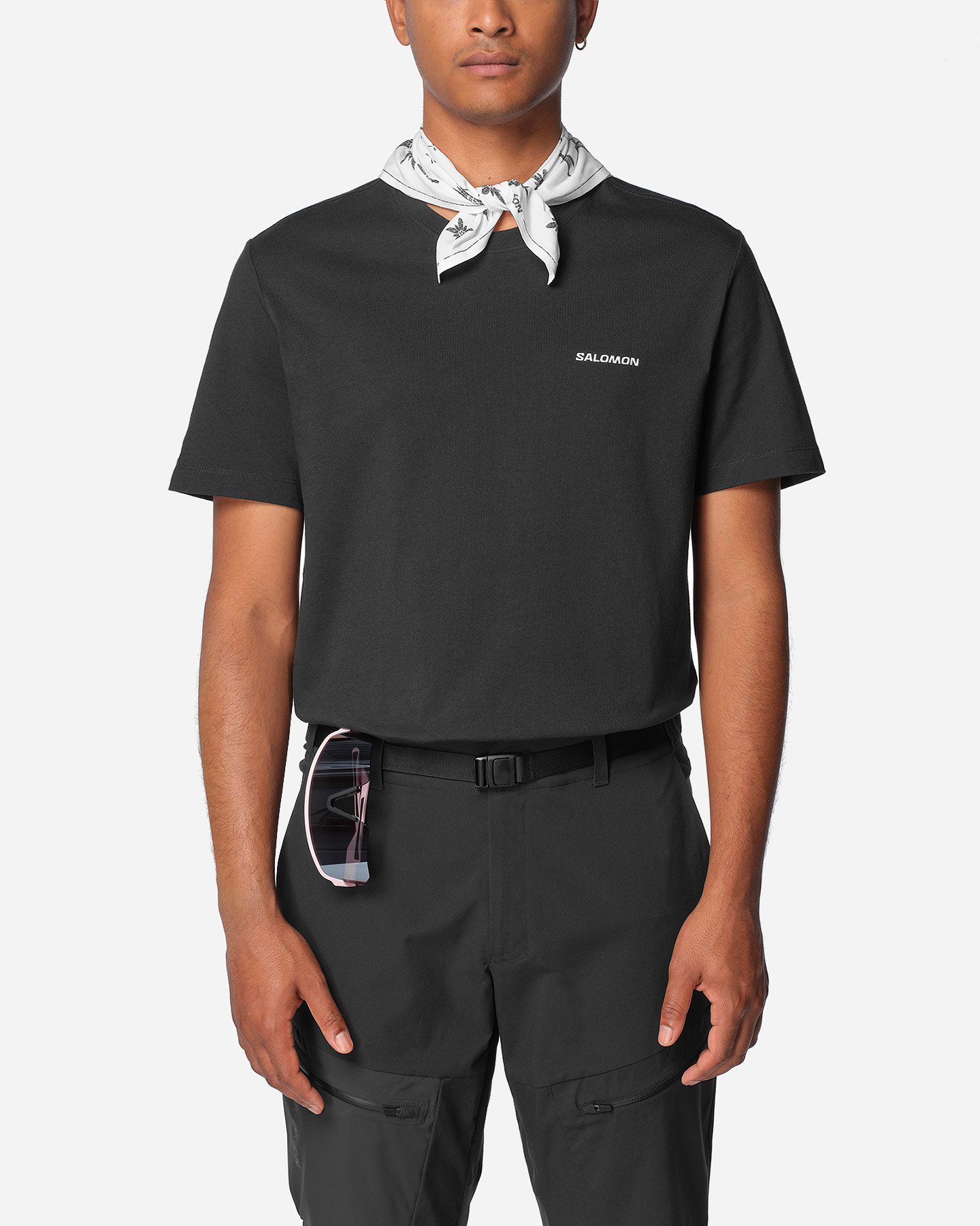 T-shirt SALOMON LOGO M - Nero - 1 | Cisalfa Sport