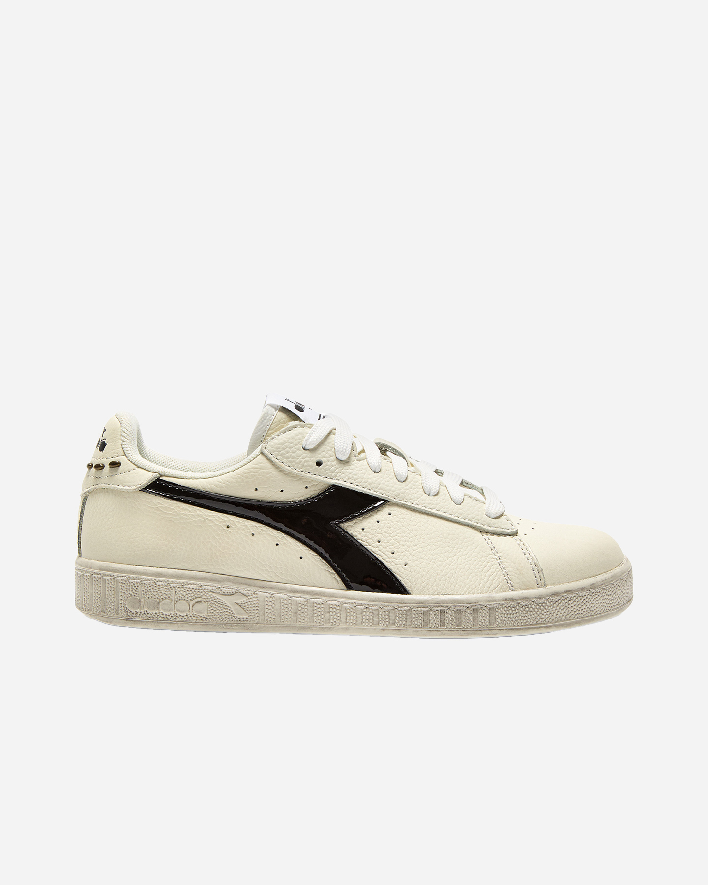 Scarpe sneakers DIADORA GAME LOW WAXED STUDS W - Bianco - 0 | Cisalfa Sport