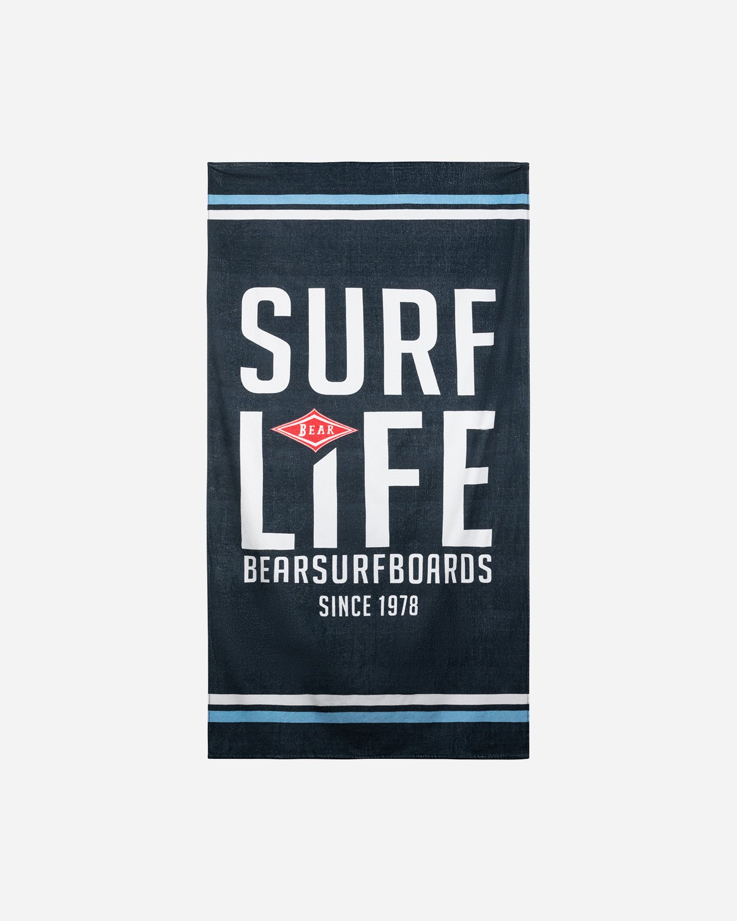 Telo mare BEAR SPONGE LOGO  - Blu Navy - 0 | Cisalfa Sport