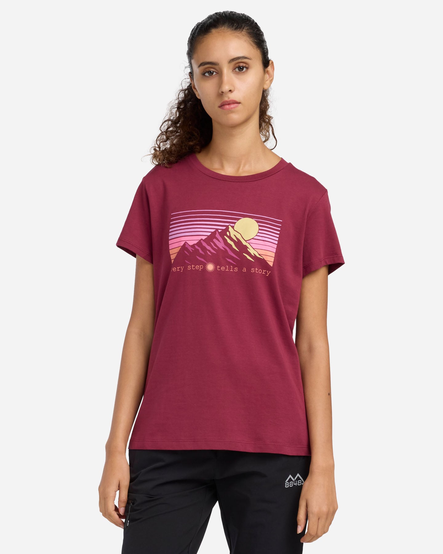 T-shirt 8848 ESSENTIAL W - Viola - 1 | Cisalfa Sport