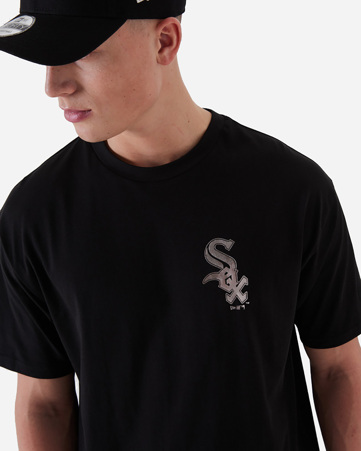T-shirt NEW ERA OVSZD METALLIC CHICAGO WHITE SOX M - 4 | Cisalfa Sport
