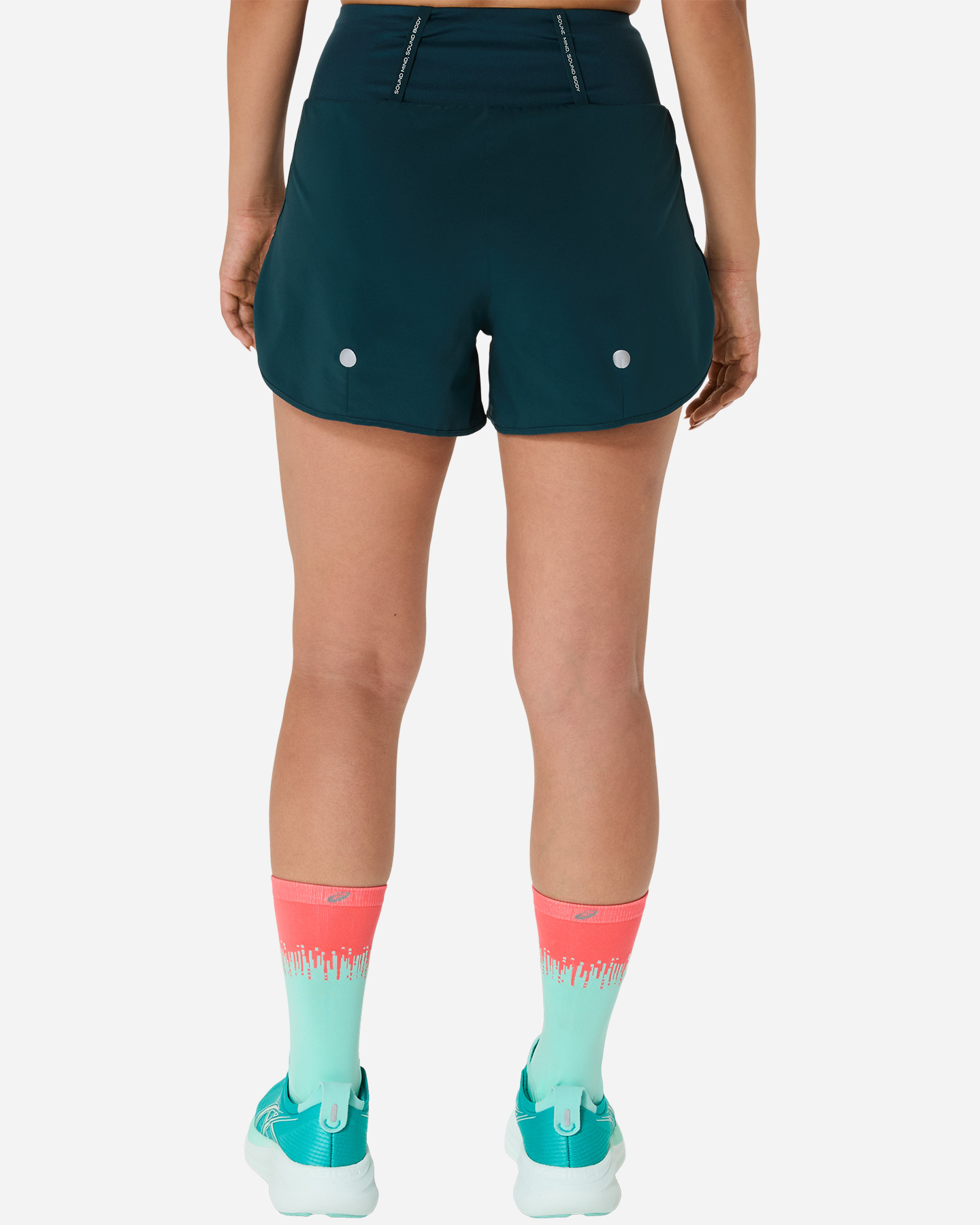 Short running ASICS ROAD 3,5IN W - Verde - 2 | Cisalfa Sport
