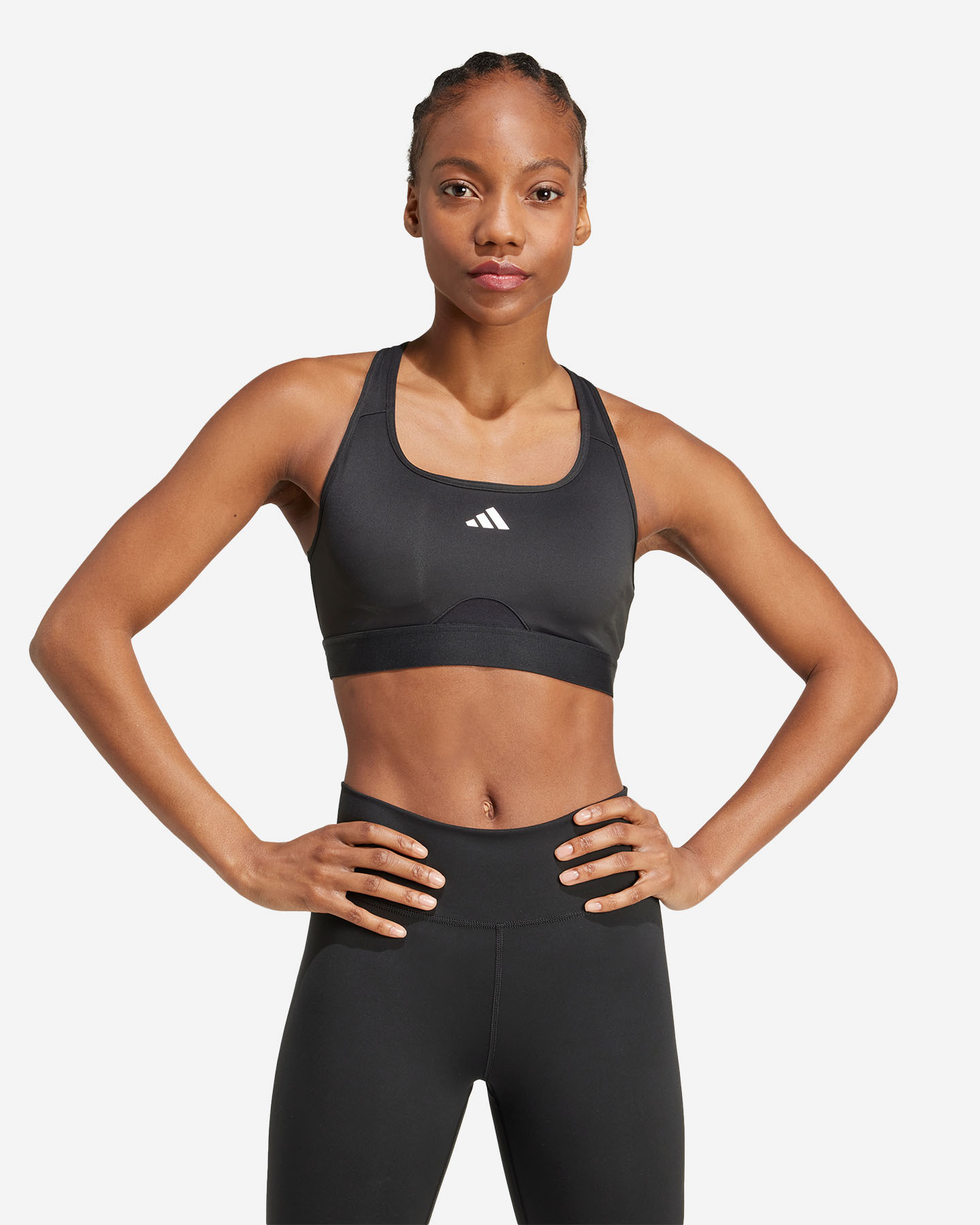 Bra training ADIDAS PWRCT W - Nero - 2 | Cisalfa Sport