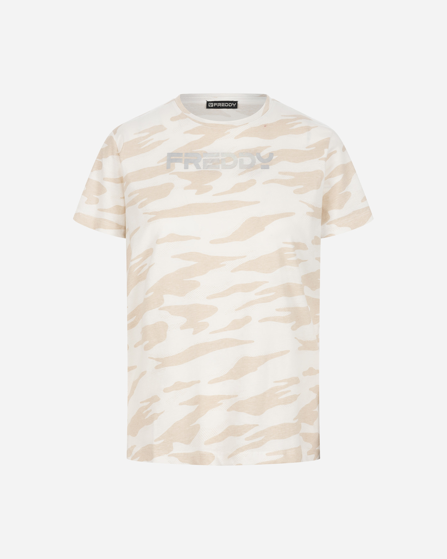 Freddy Big Logo W - T-shirt - Donna - Bianco