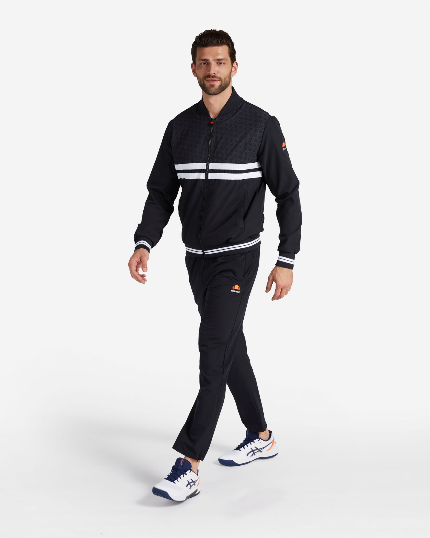 Giacca tennis ELLESSE CHAIN LOGO M - Nero - 3 | Cisalfa Sport