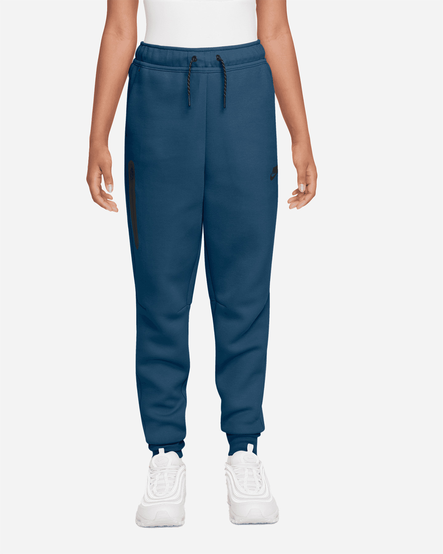 Pantalone NIKE TECH FLEECE 2 JR - Blu - 0 | Cisalfa Sport