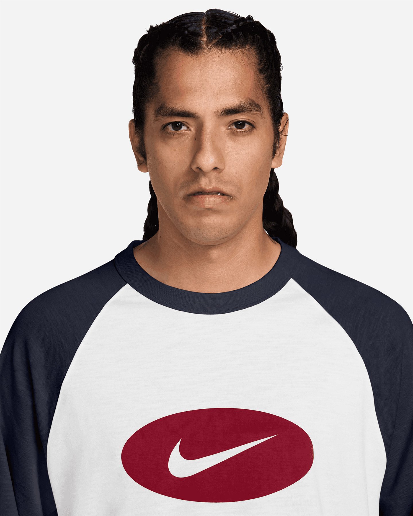 T-shirt NIKE RAGLAN 3/4 M - Bianco - 2 | Cisalfa Sport