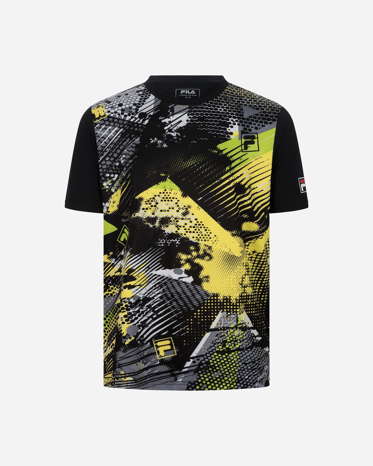 T-shirt tennis FILA PADEL MATCH M - Nero - 0 | Cisalfa Sport