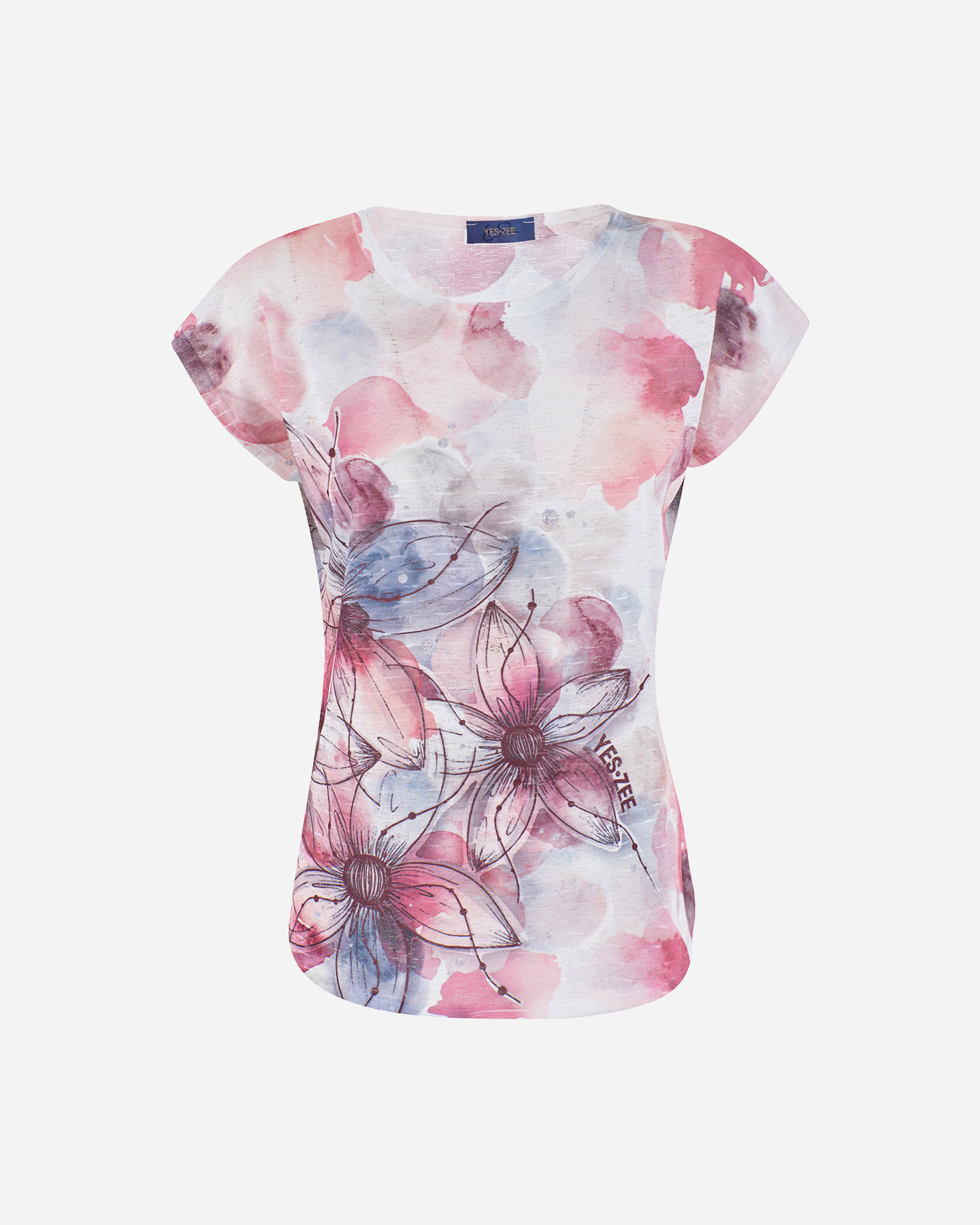 T-shirt YES ZEE SUBLIMATIC FLOWER W - 0 | Cisalfa Sport