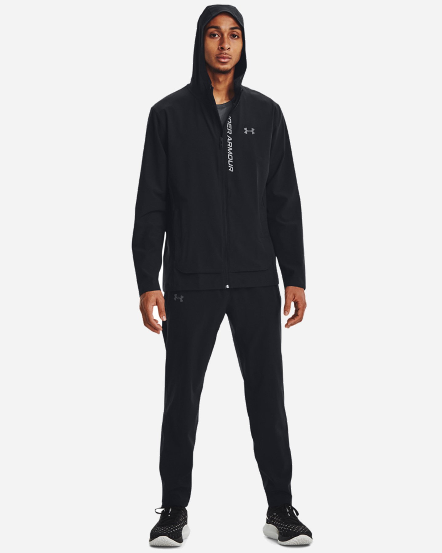 Giacca running UNDER ARMOUR OUTRUN THE STORM M - Nero - 2 | Cisalfa Sport