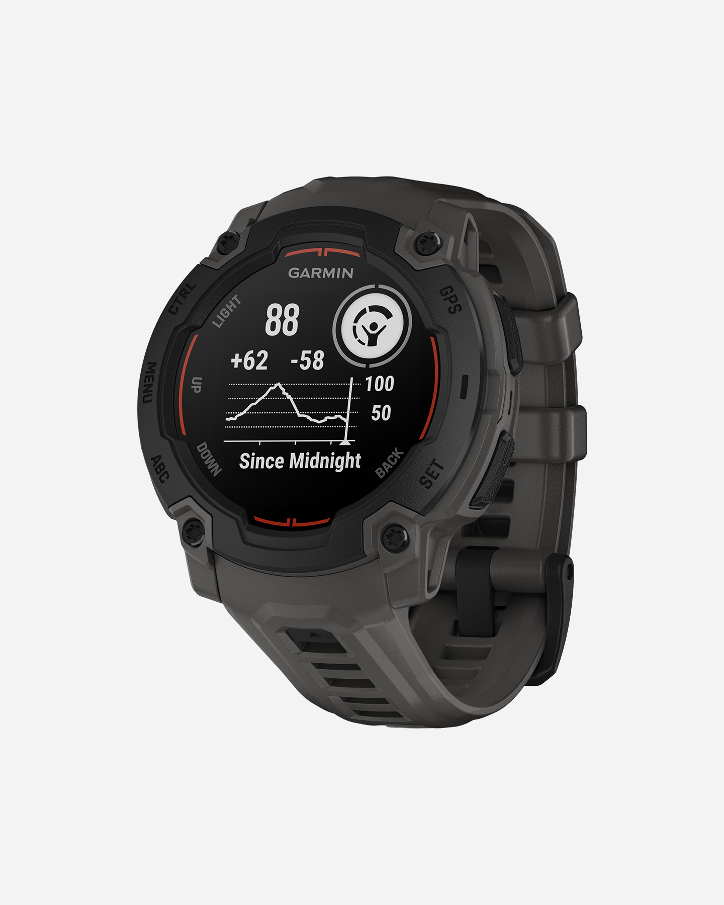 Orologio multifunzione GARMIN INSTINCT E 45MM  - Nero - 3 | Cisalfa Sport
