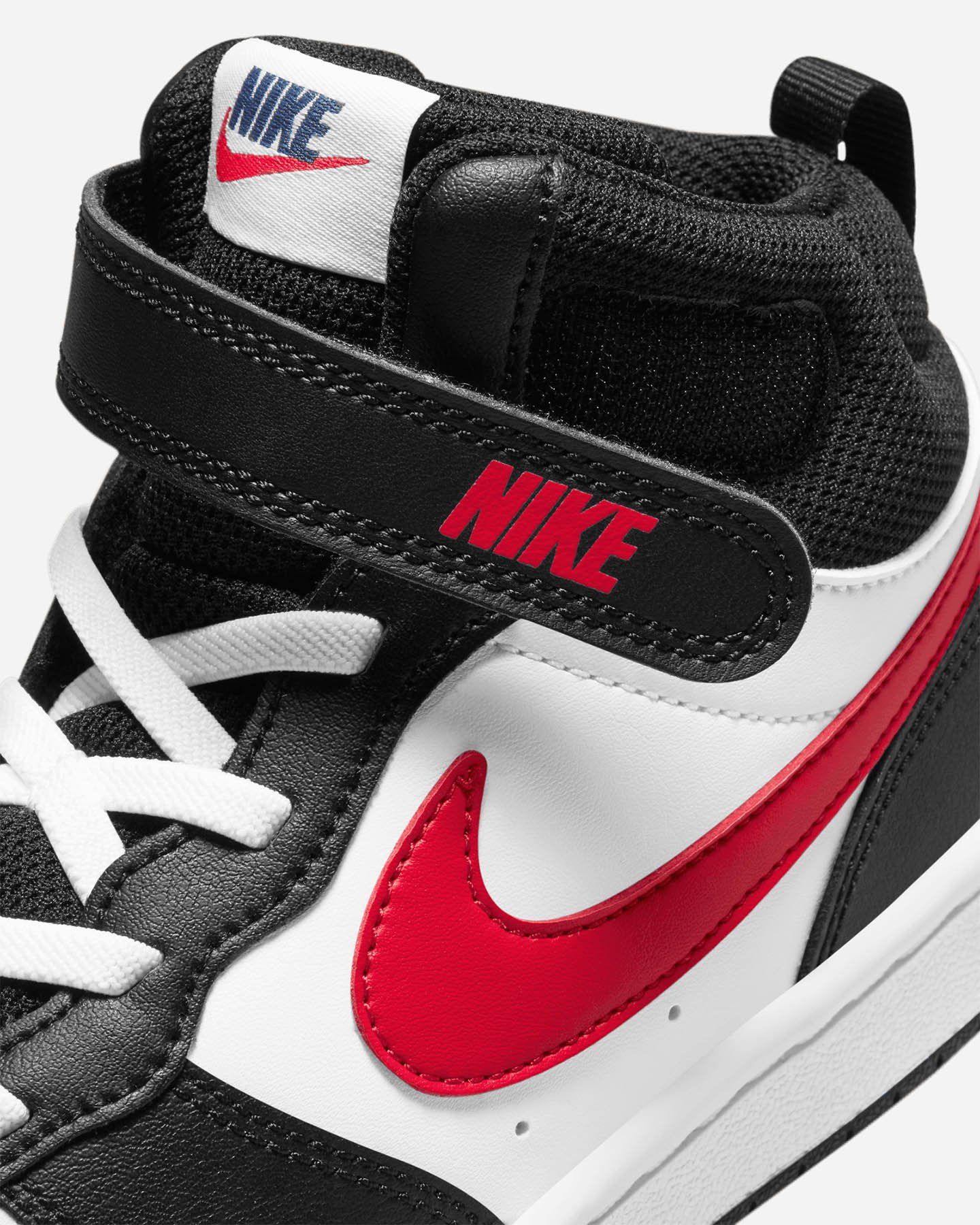 Scarpe sneakers NIKE COURT BOROUGH MID 2 PS JR - Bianco - 5 | Cisalfa Sport