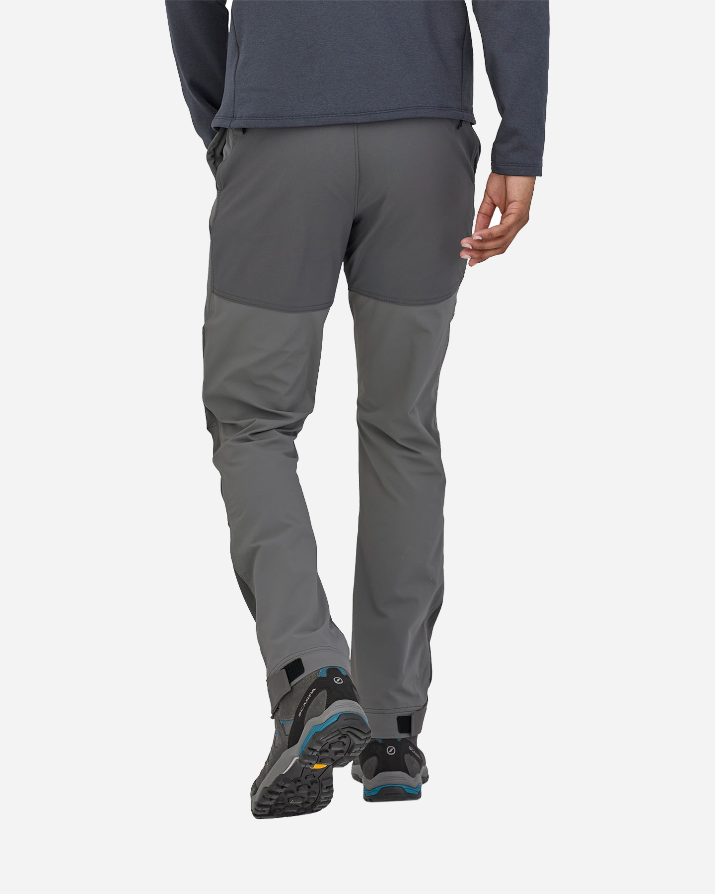 Copripantalone PATAGONIA POINT PEAK TRAIL M - Grigio - 2 | Cisalfa Sport