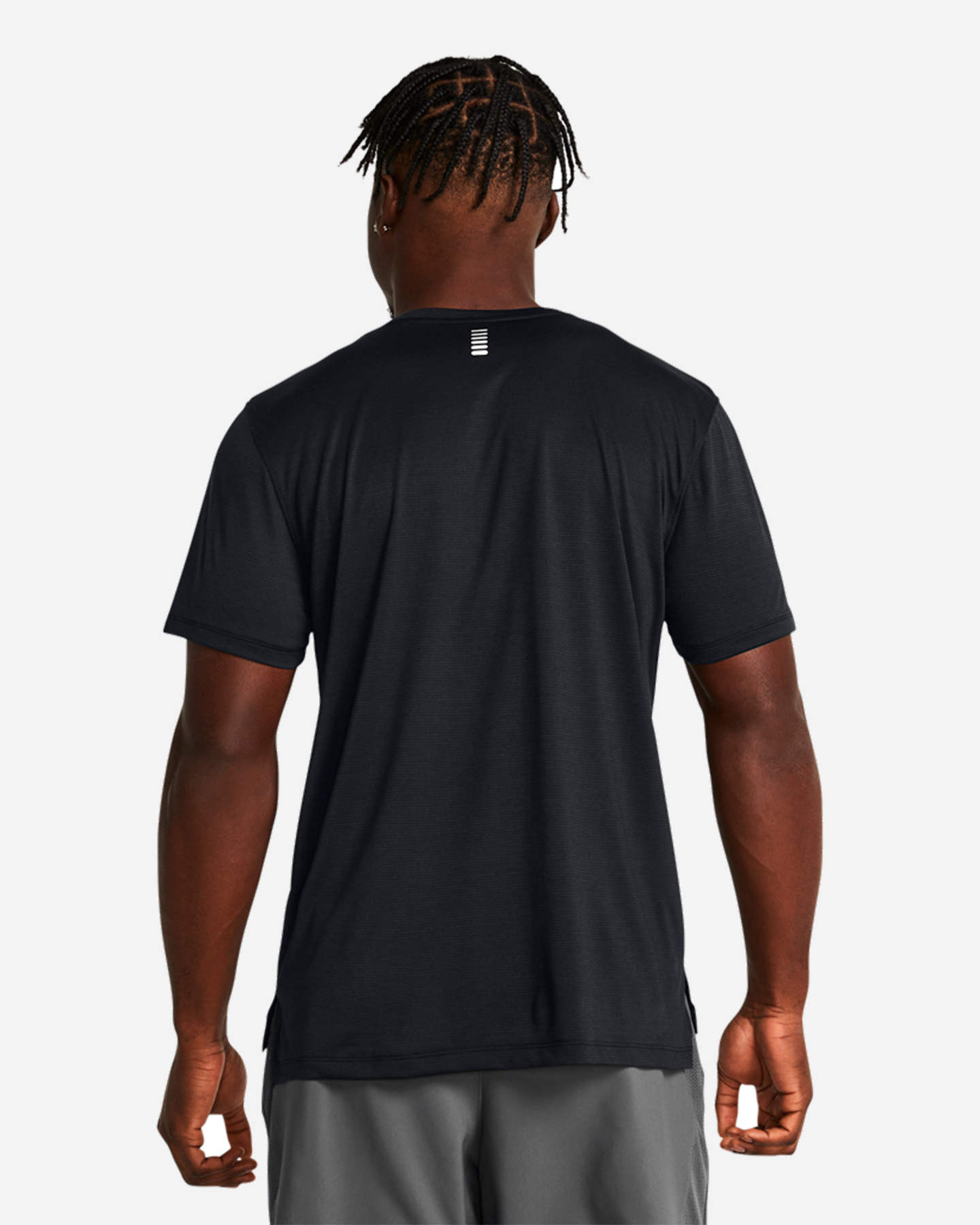 T-shirt running UNDER ARMOUR LAUNCH M - Nero - 3 | Cisalfa Sport