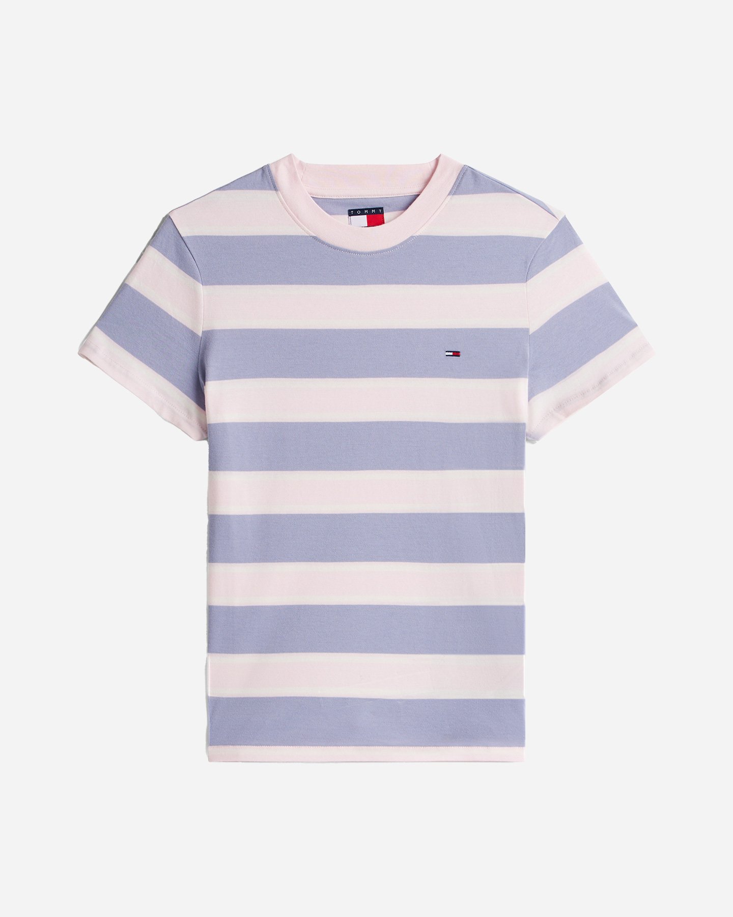 T-shirt TOMMY HILFIGER REGULAR STRIPE W - Lilla - 0 | Cisalfa Sport