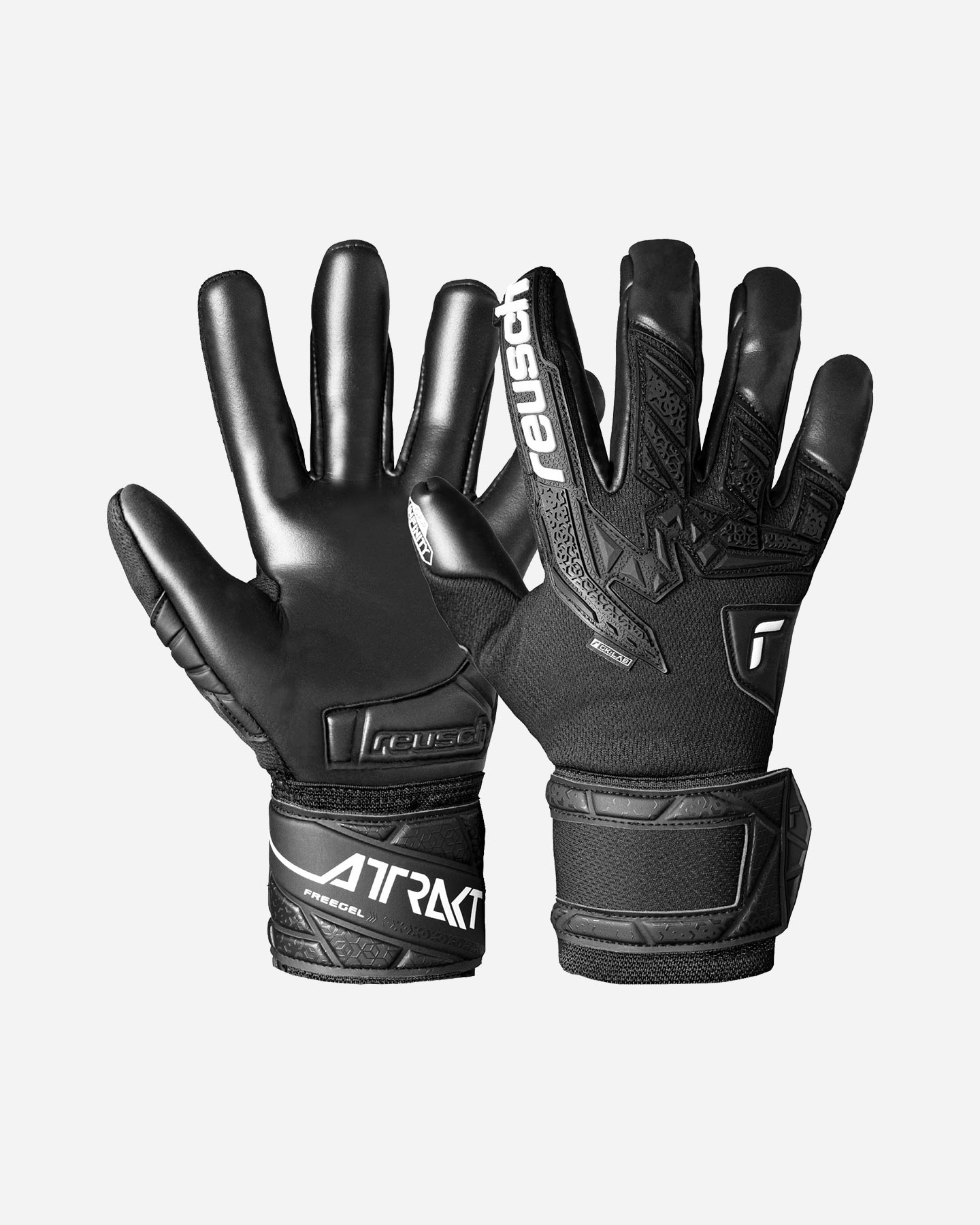 Guanti portiere REUSCH ATTRAKT FREEGEL INFINITY M - Nero - 0 | Cisalfa Sport