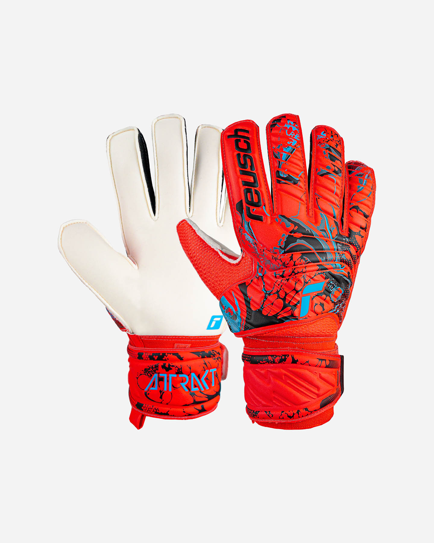Guanti portiere REUSCH ATTRAKT SOLID M - Color mix - 0 | Cisalfa Sport