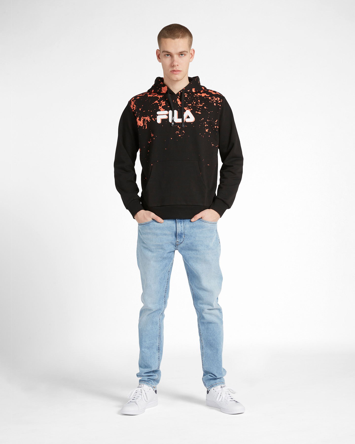 Felpa FILA SPRAY M - Nero - 1 | Cisalfa Sport