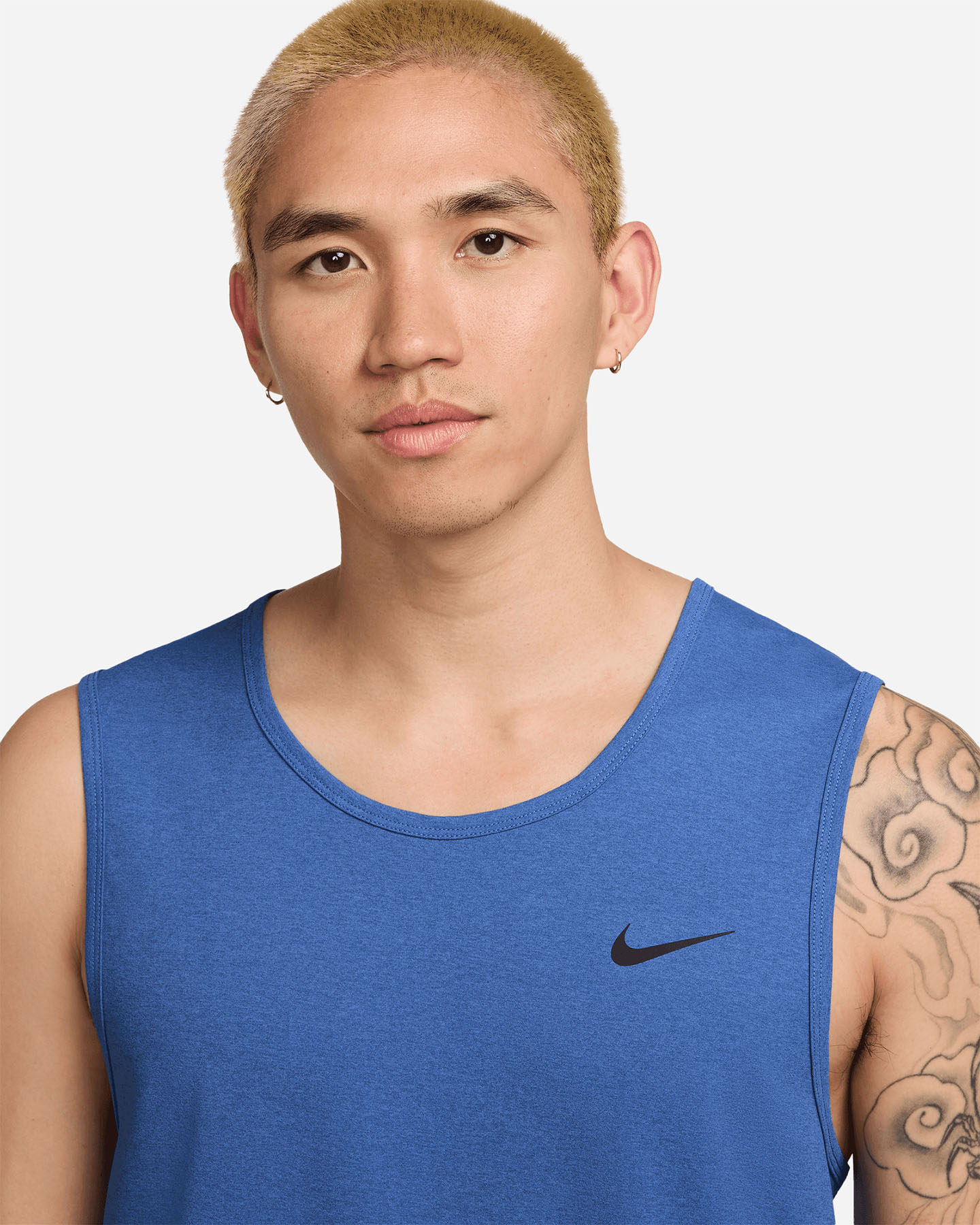 Canotta training NIKE DRI FIT HYVERSE M - Blu - 2 | Cisalfa Sport