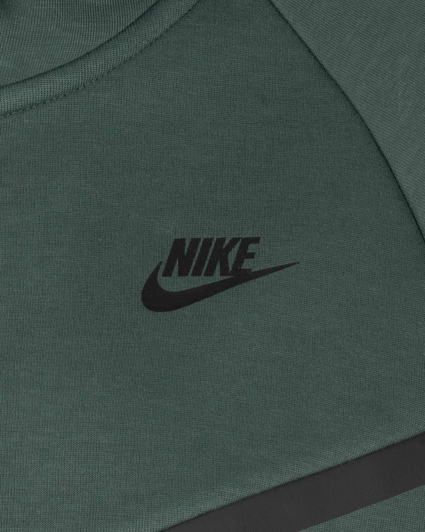 Felpa NIKE TECH FLEECE W - Verde - 2 | Cisalfa Sport
