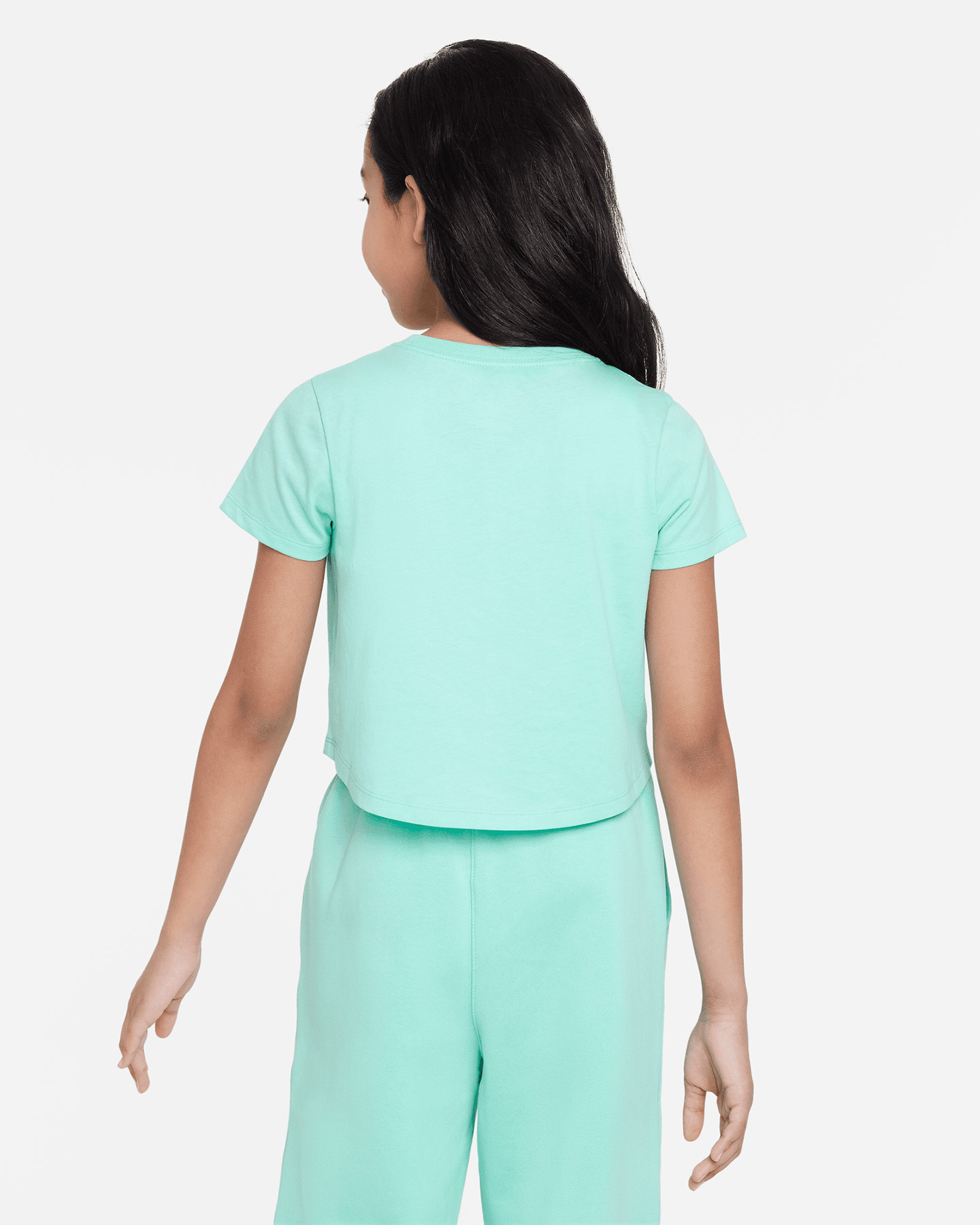 T-shirt NIKE FUTURA CROP JR - Verde - 1 | Cisalfa Sport