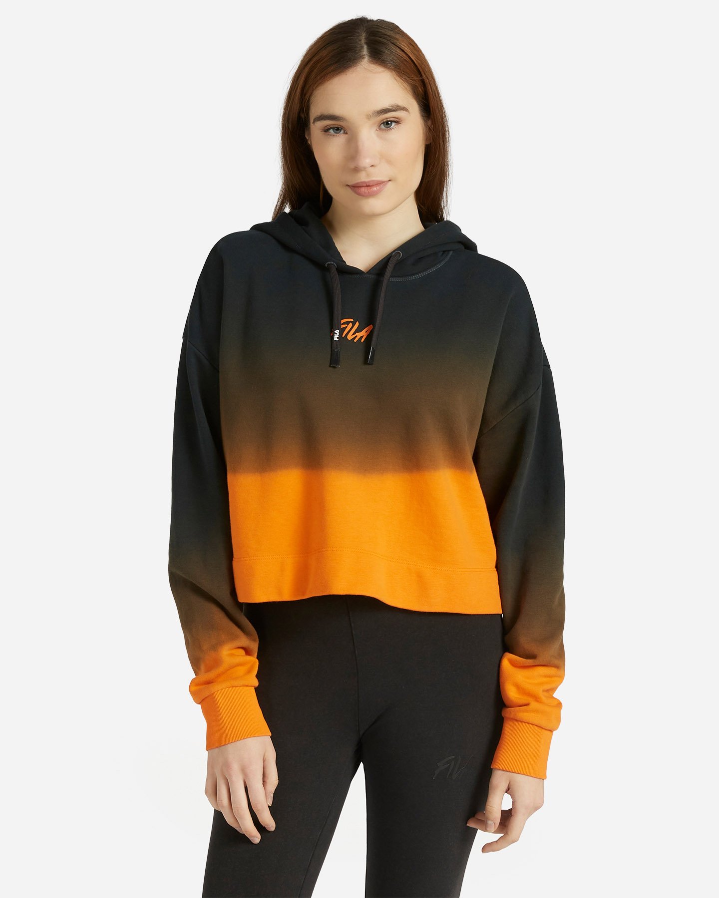 Felpa FILA PUNK WASHED W - Arancione - 0 | Cisalfa Sport