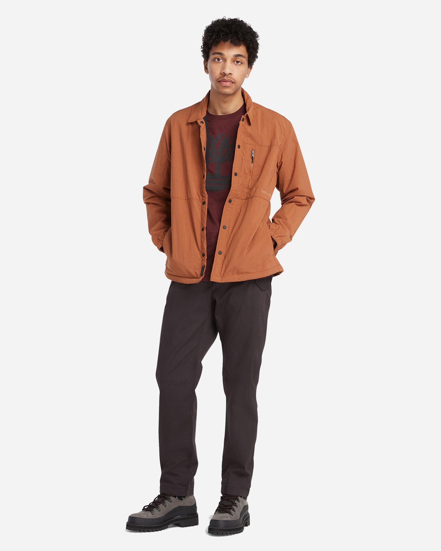 T-shirt TIMBERLAND KENNEBEC M - Rosso - 5 | Cisalfa Sport