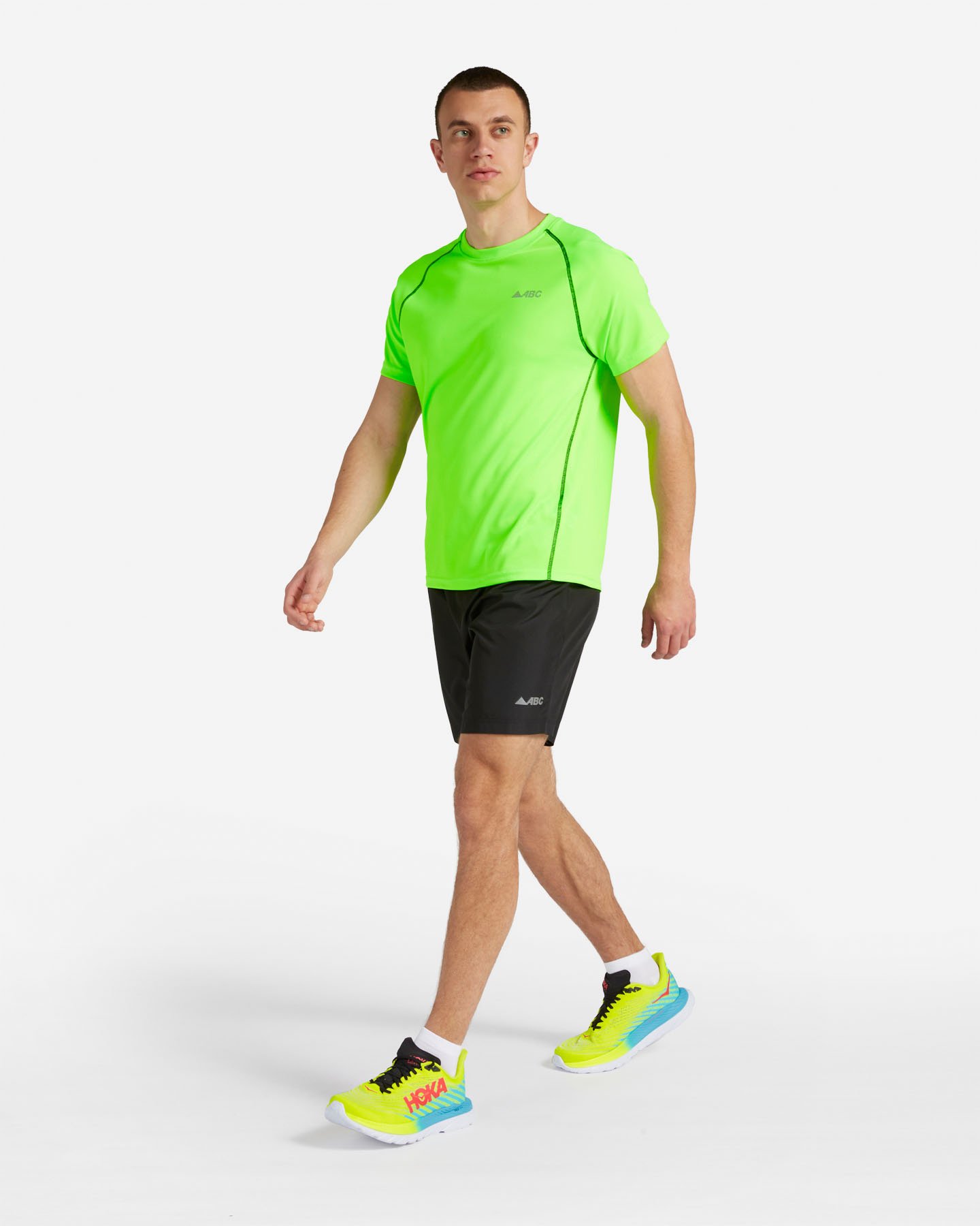 T-shirt running ABC DASH M - Verde - 3 | Cisalfa Sport