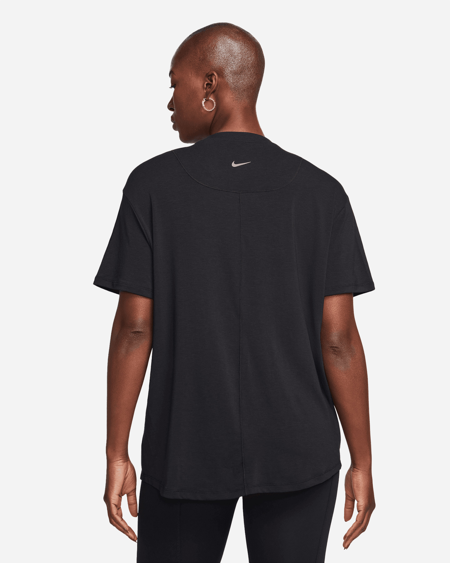 T-shirt training NIKE DRI FIT SMALL LOGO W - Nero - 1 | Cisalfa Sport