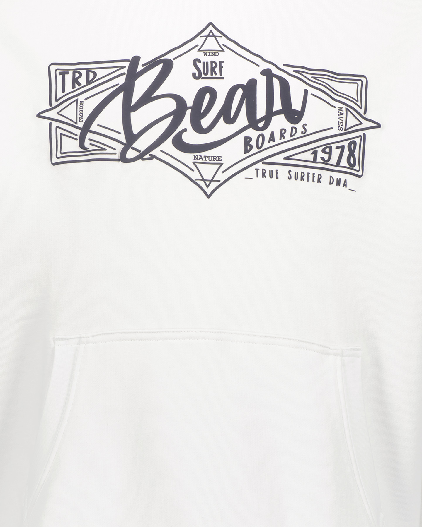 Felpa BEAR LOGO M - Bianco - 2 | Cisalfa Sport