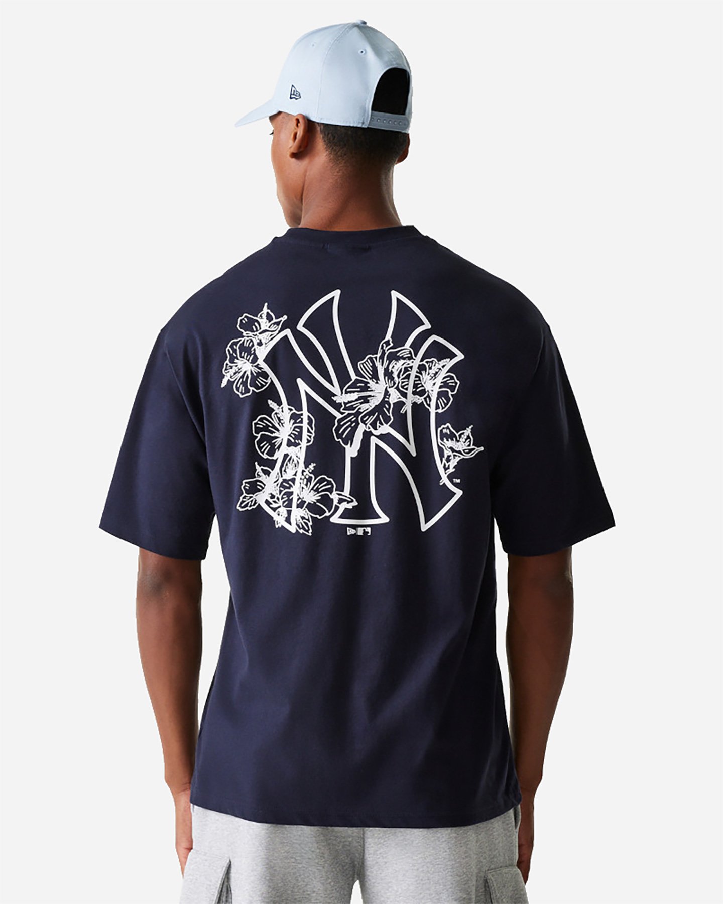 T-shirt NEW ERA MLB FLORAL NEW YORK YANKEES M - Blu Navy - 1 | Cisalfa Sport