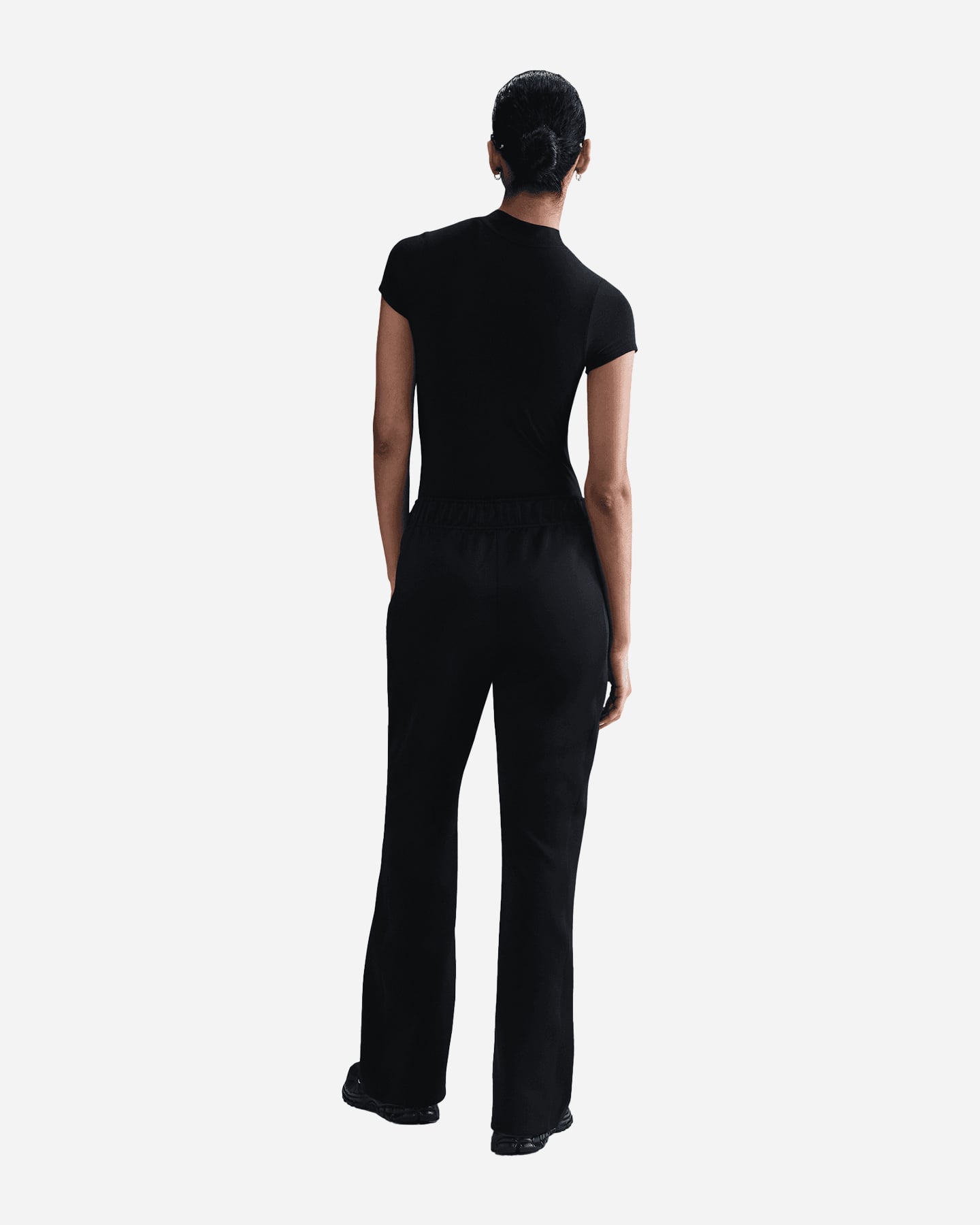 Pantalone NIKE TRIACETATO FLARE W - Nero - 2 | Cisalfa Sport