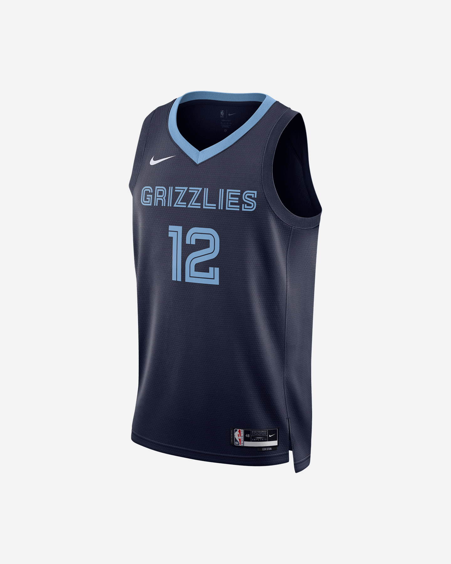 Canotta basket NIKE ICON MEMPHIS MORANT SWINGMAN 22 M - Blu Navy - 0 | Cisalfa Sport