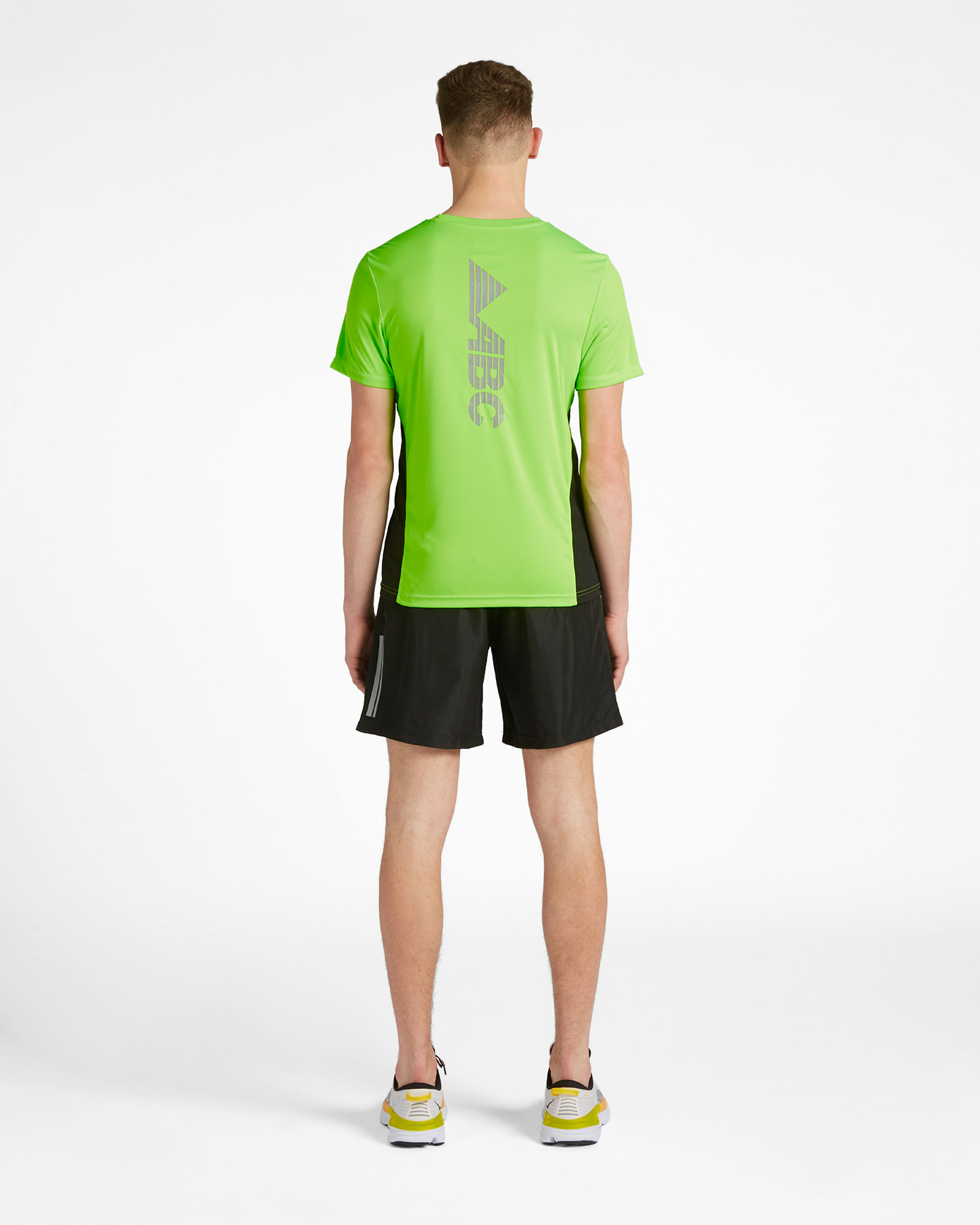 T-shirt running ABC TECH GEKO M - Verde - 2 | Cisalfa Sport