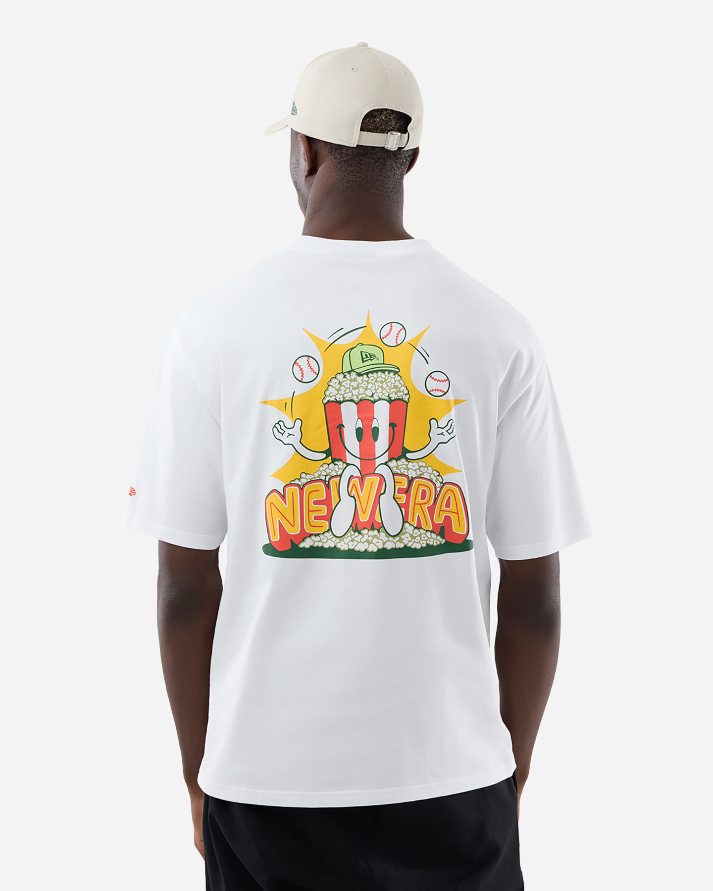 New Era Classic M - T-shirt - Uomo - Bianco
