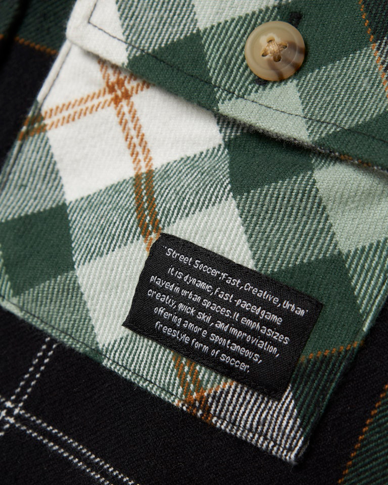 Camicia NAME IT CHECK JR - Verde - 4 | Cisalfa Sport