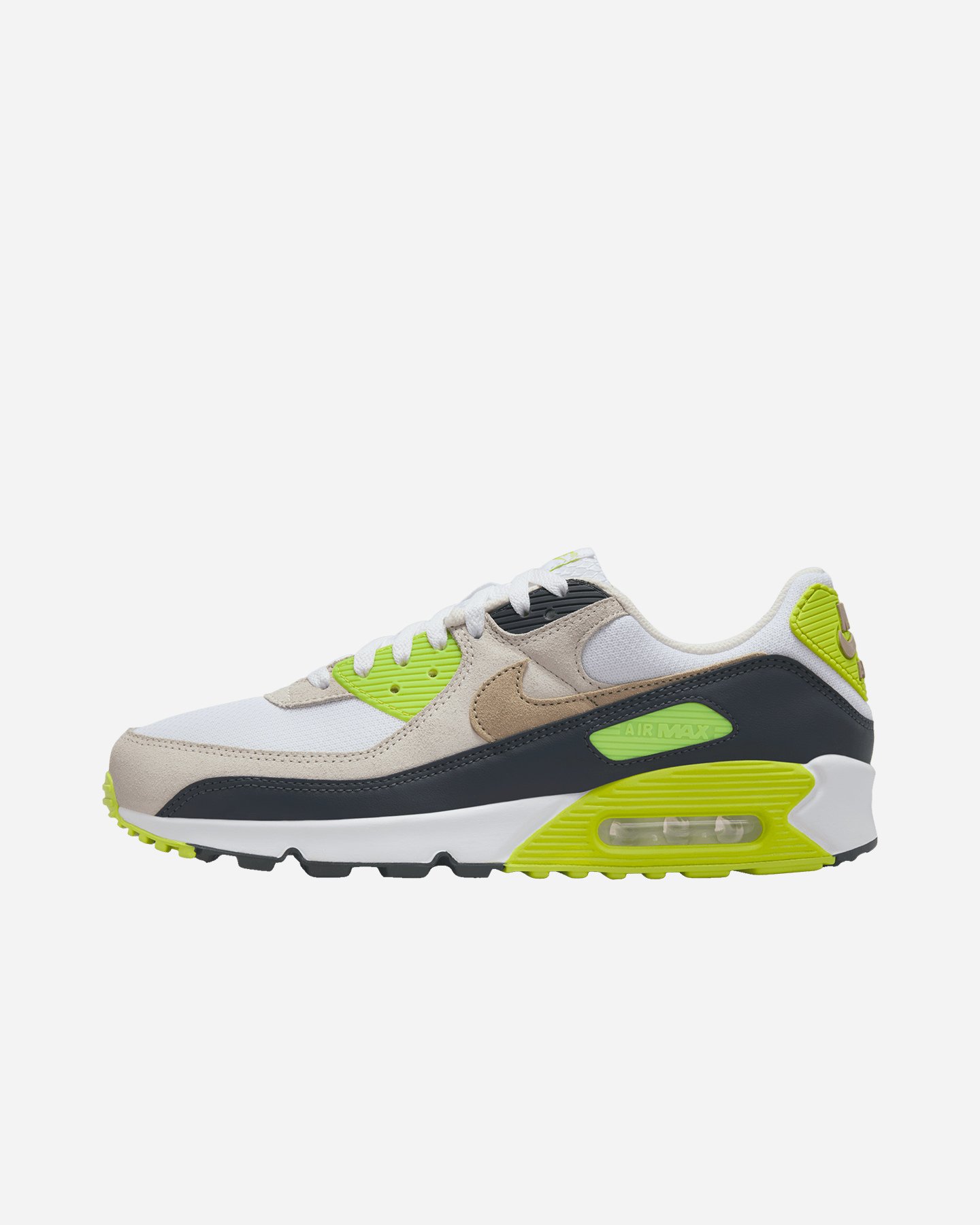 Scarpe sneakers NIKE AIR MAX 90 M - Bianco - 4 | Cisalfa Sport